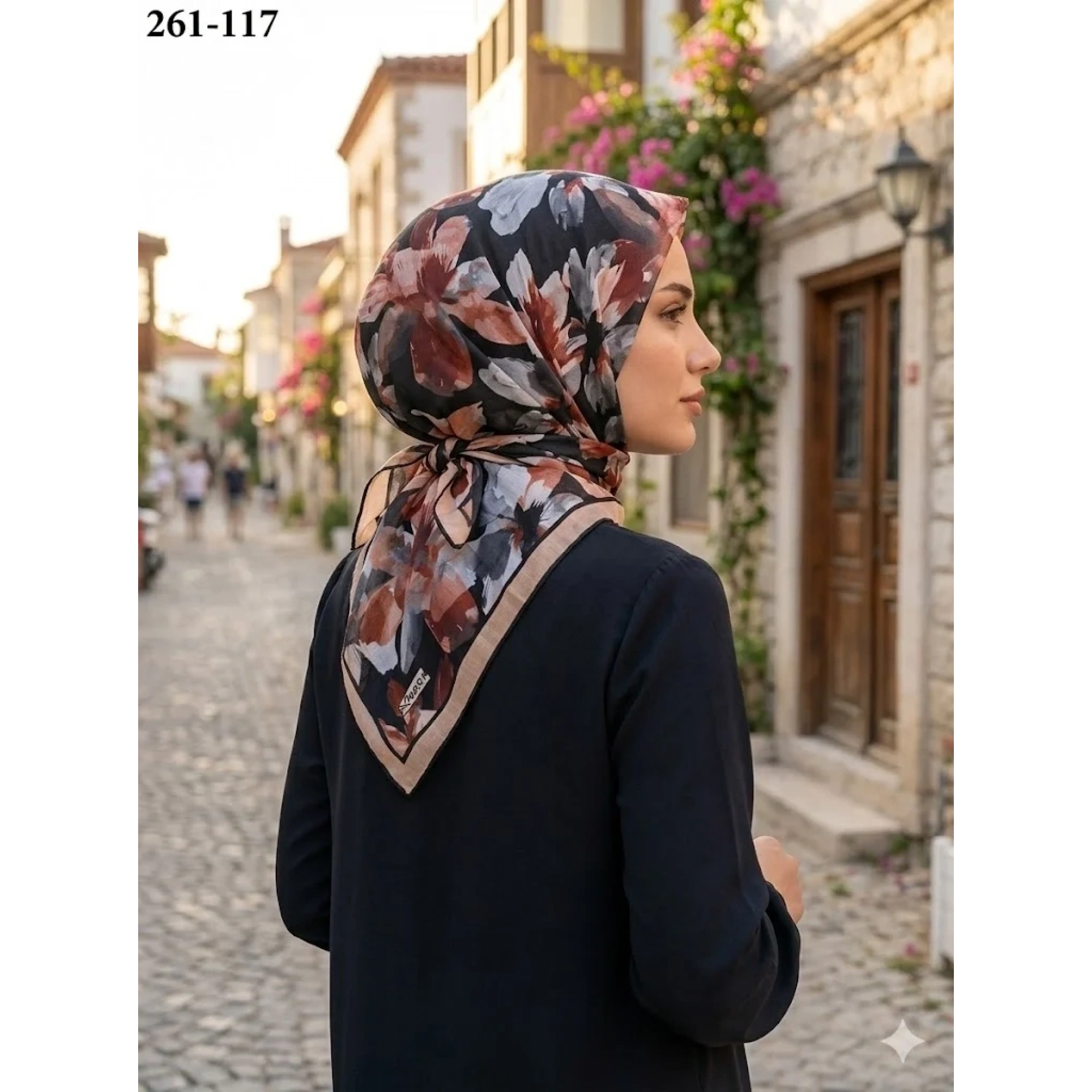 MoonScarf Soft Pamuk Eşarp 261-117