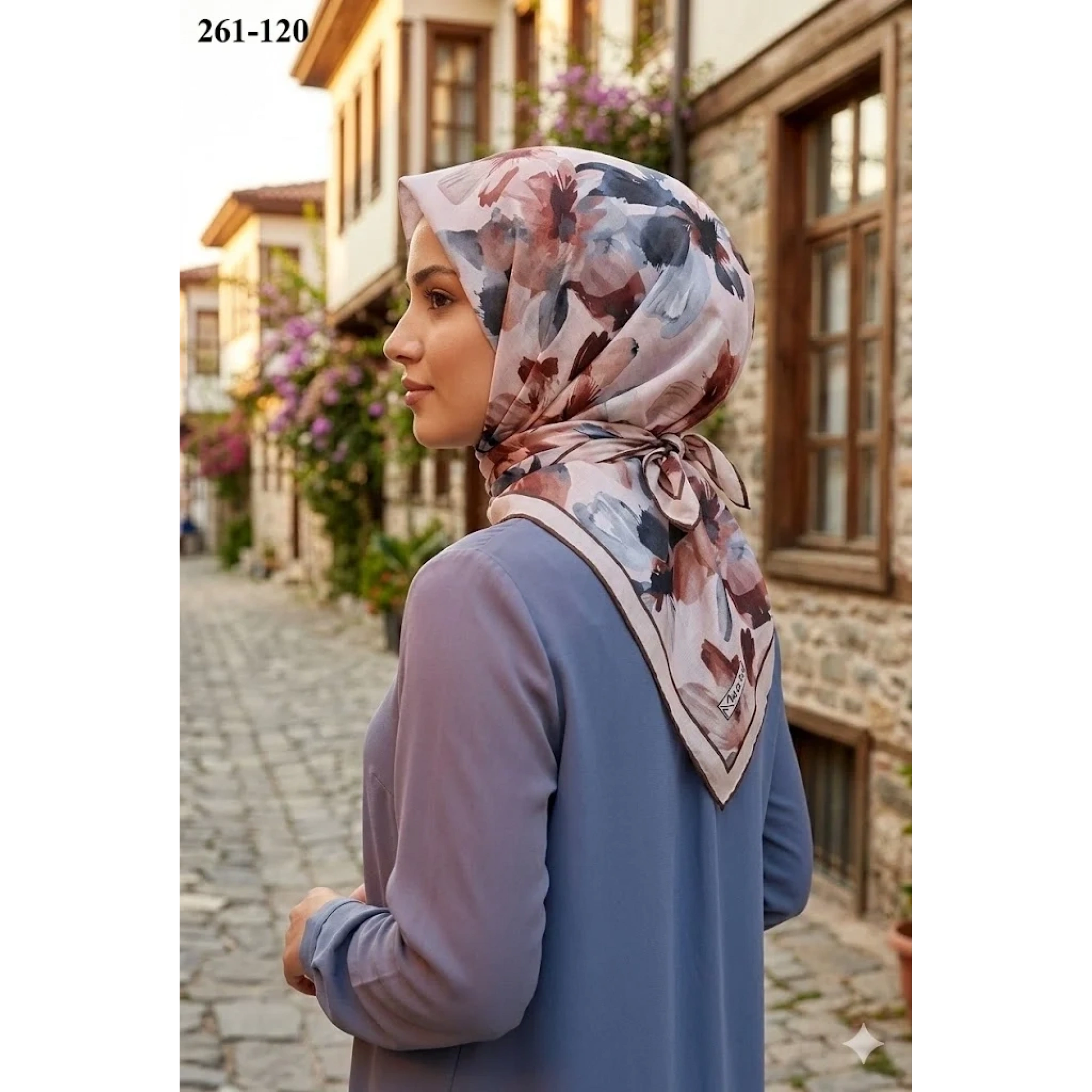 MoonScarf Soft Pamuk Eşarp 261-120