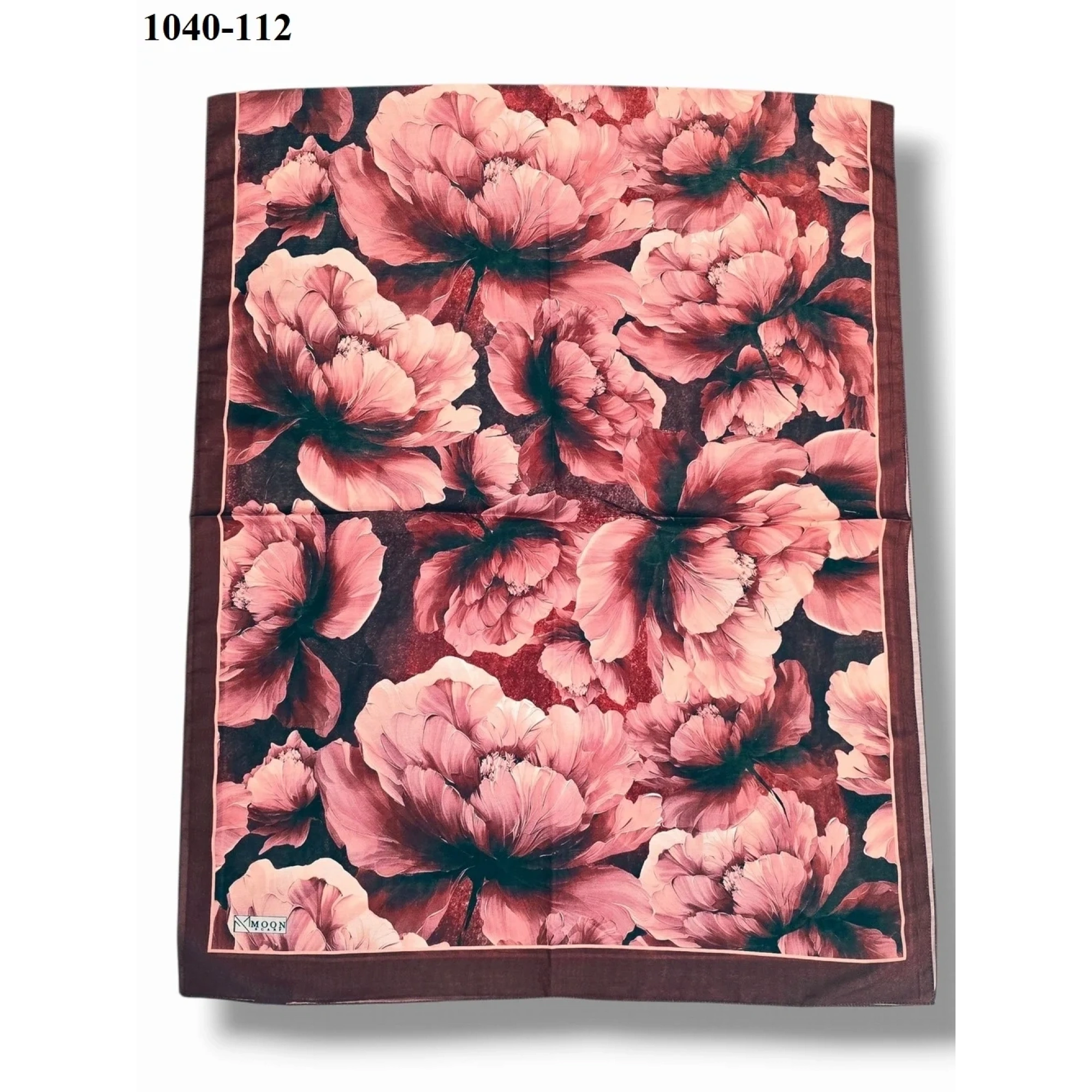 MoonScarf Soft Pamuk Şal (Bordo) 1040-112