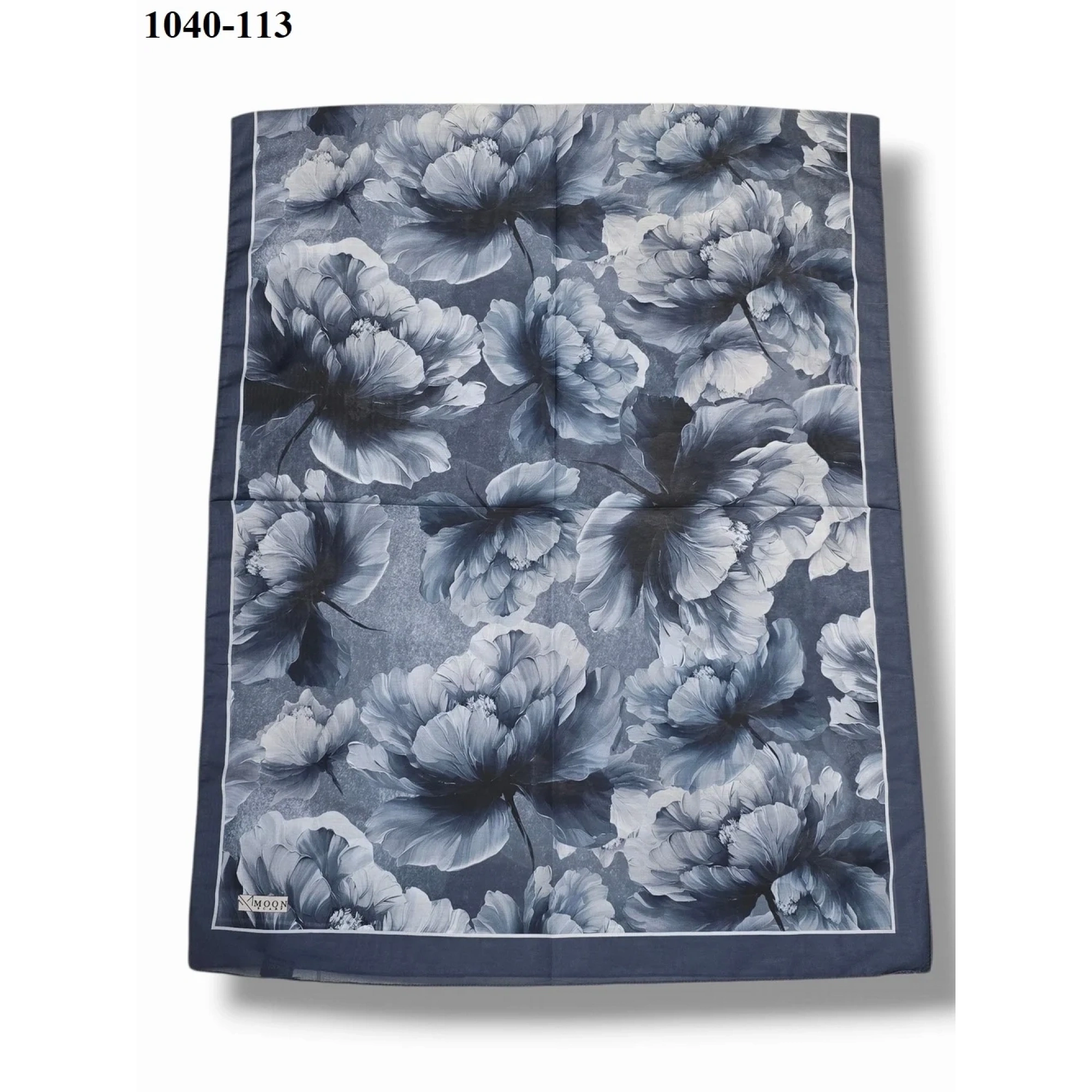 MoonScarf Soft Pamuk Şal (Gri) 1040-113