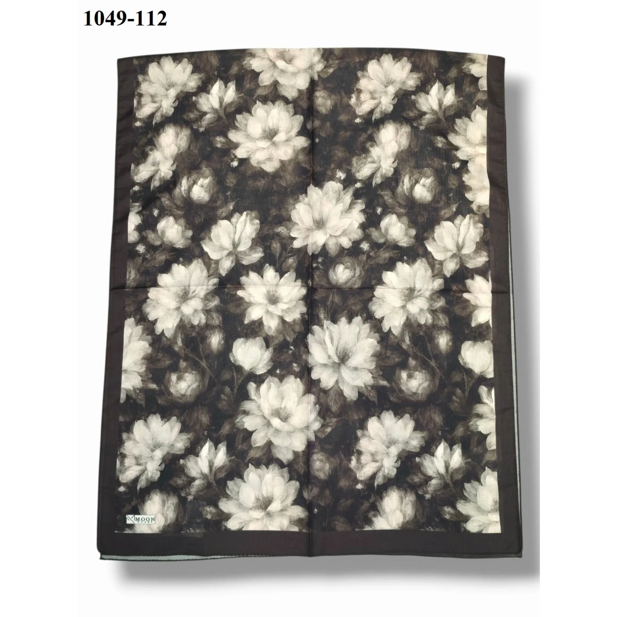 MoonScarf Soft Pamuk Şal (Kahverengi) 1049-112