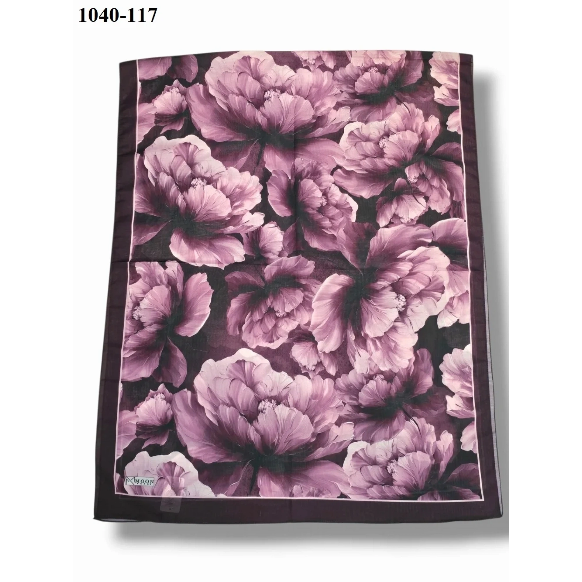 MoonScarf Soft Pamuk Şal (Mürdüm) 1040-117