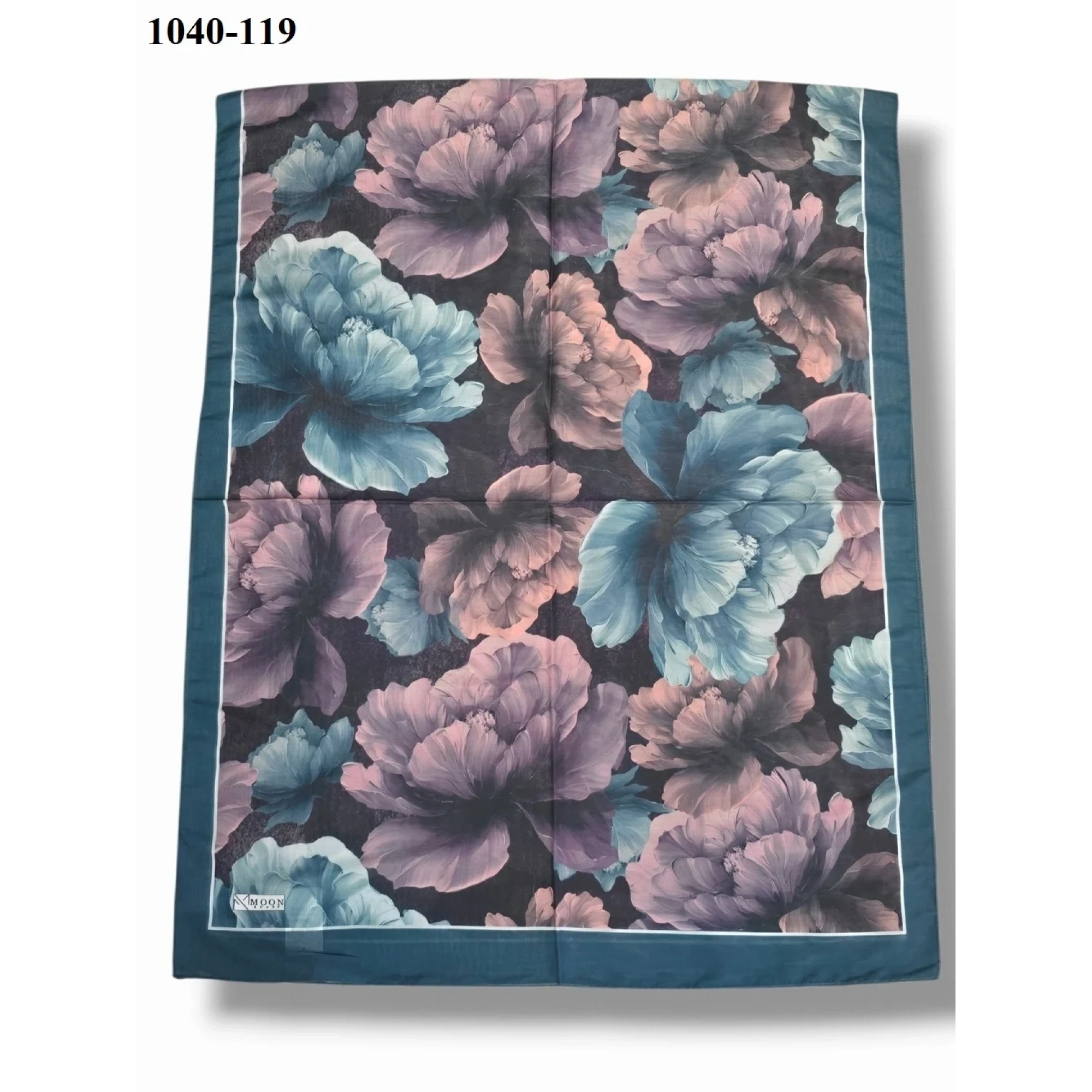 MoonScarf Soft Pamuk Şal (Petrol Mavisi) 1040-119