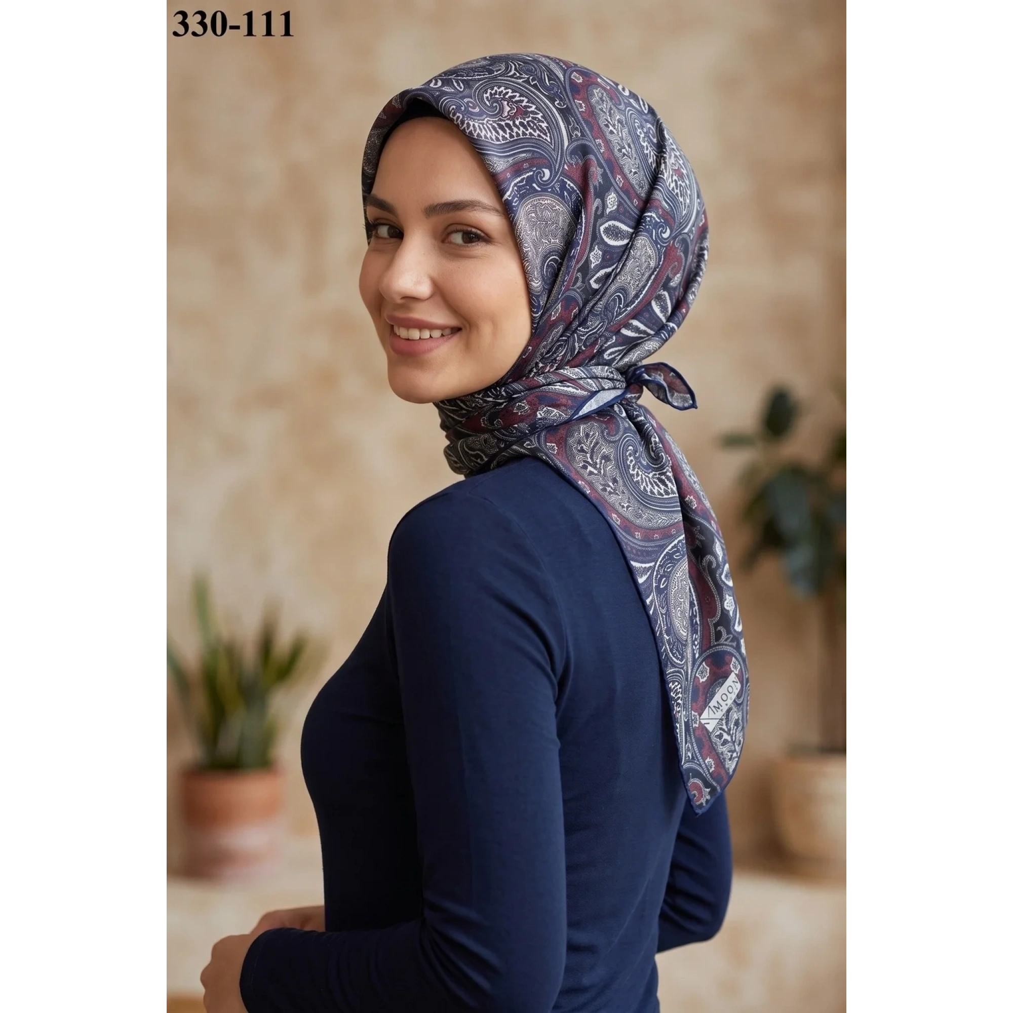 MoonScarf Soft Pamuk Eşarp 330-111