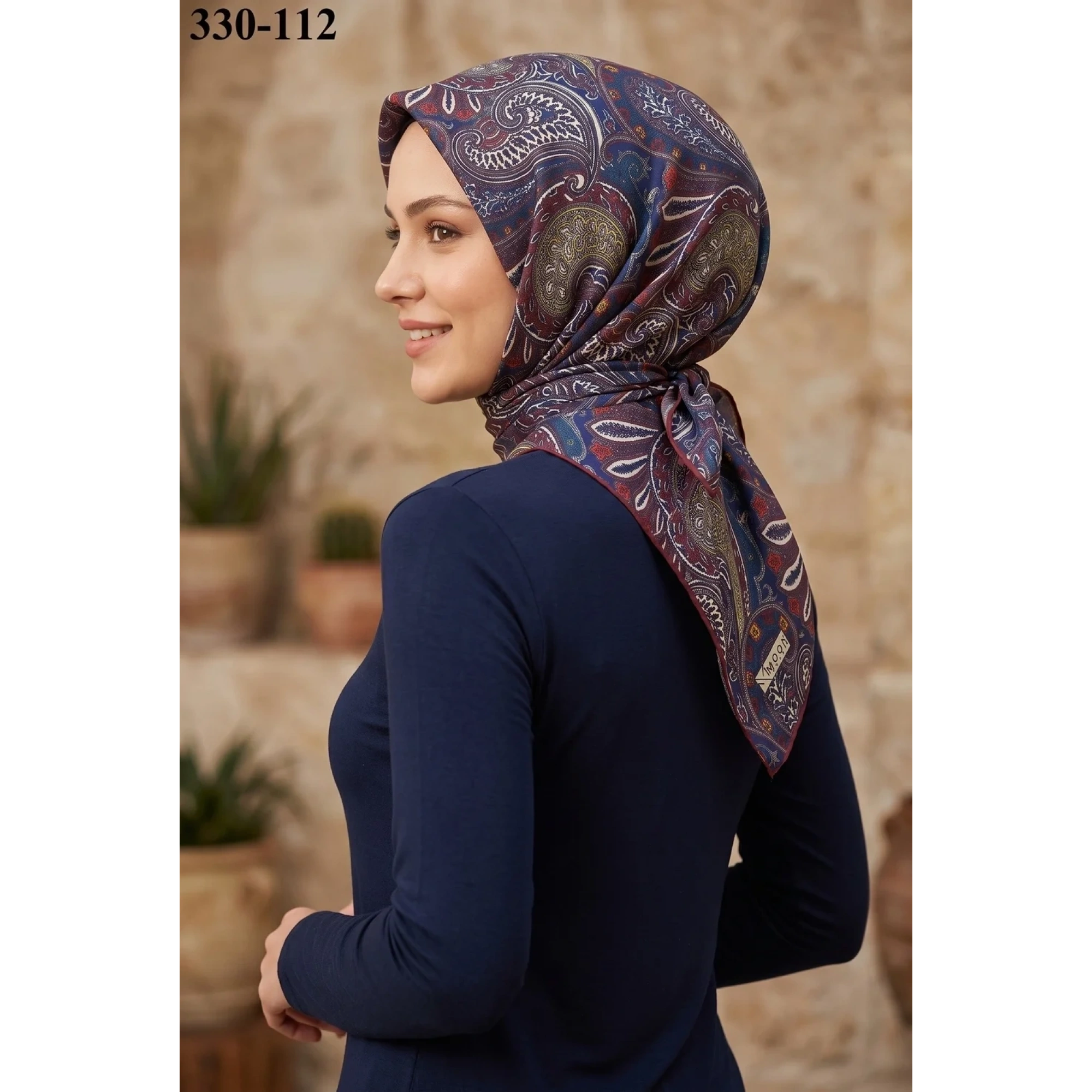 MoonScarf Soft Pamuk Eşarp 330-112
