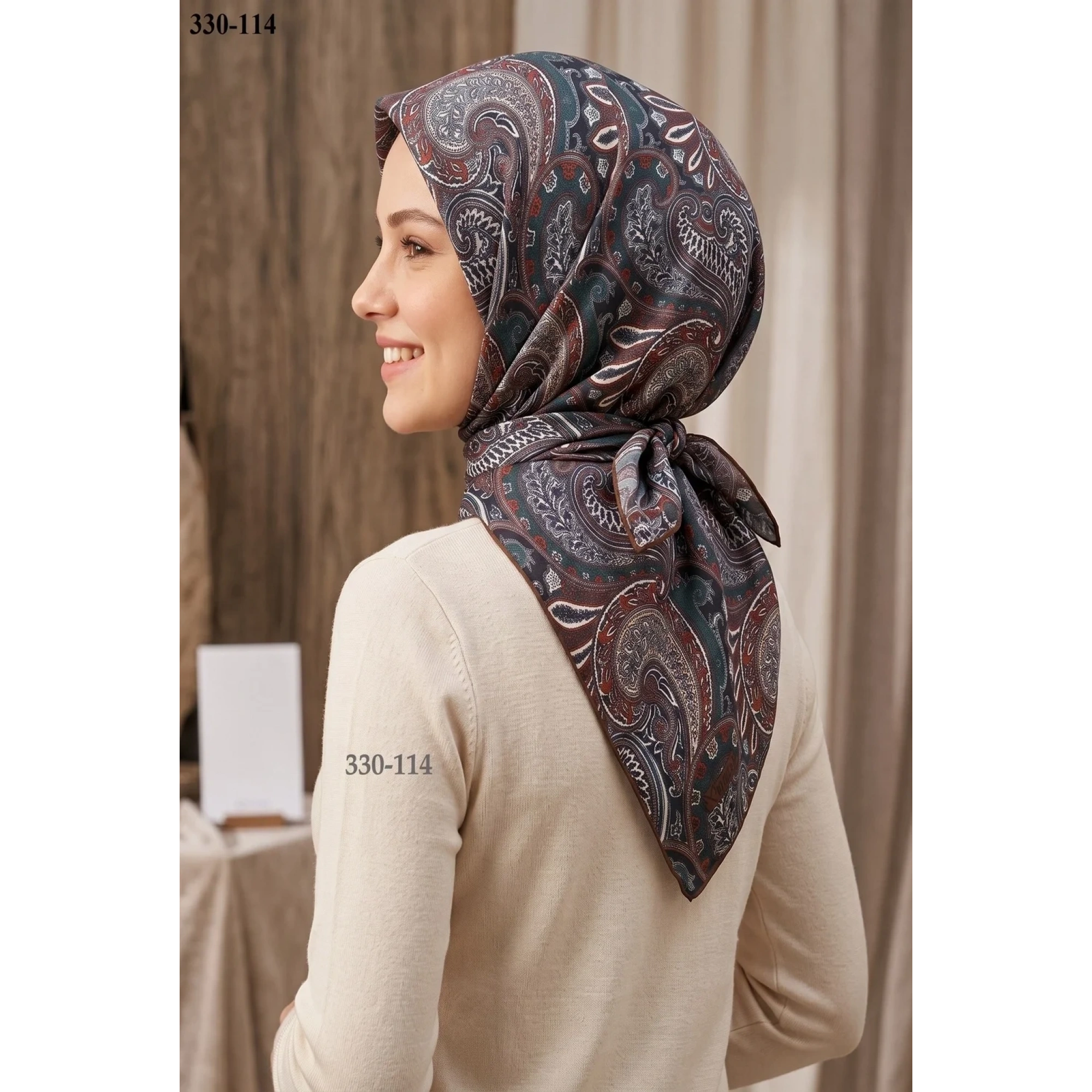 MoonScarf Soft Pamuk Eşarp 330-114