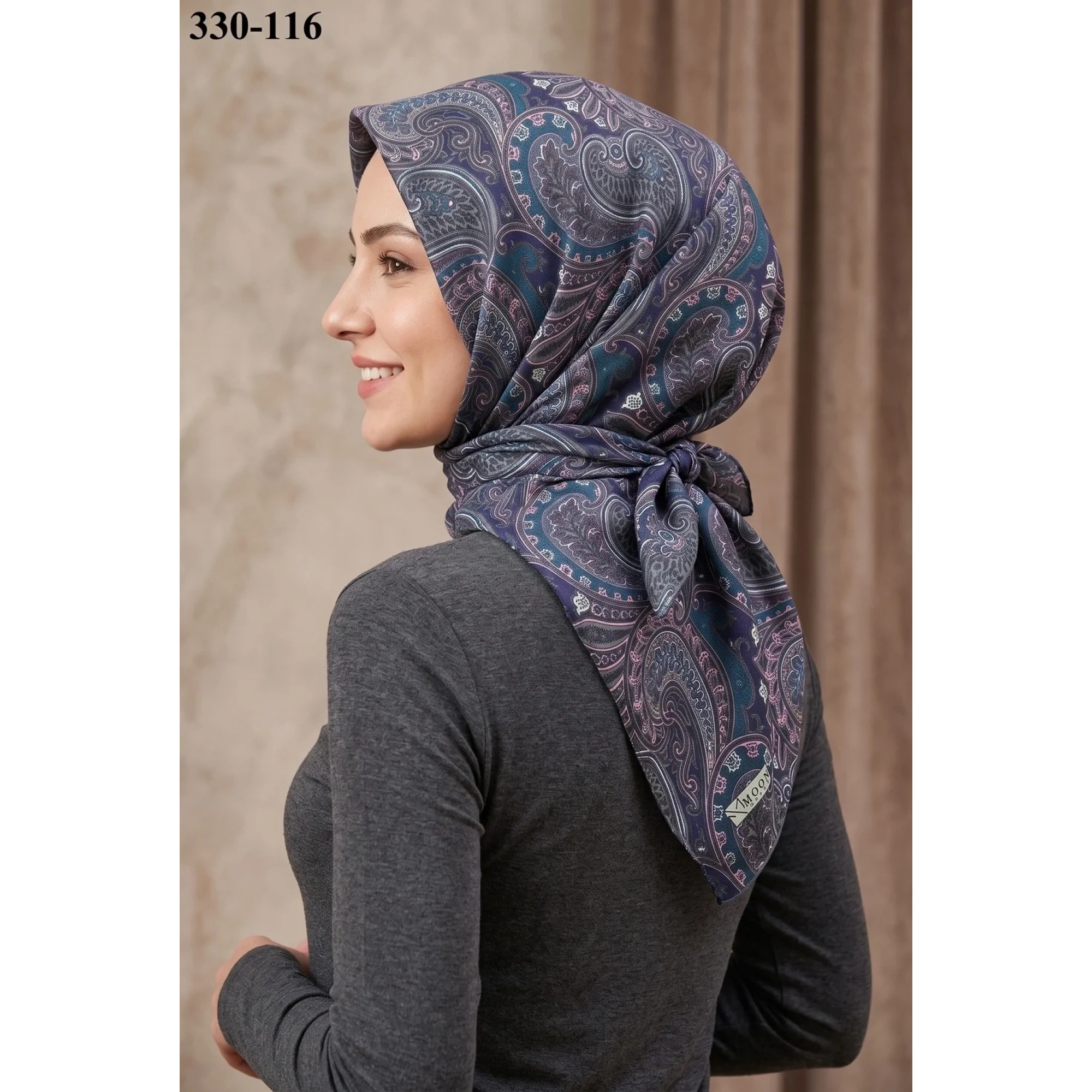 MoonScarf Soft Pamuk Eşarp 330-116