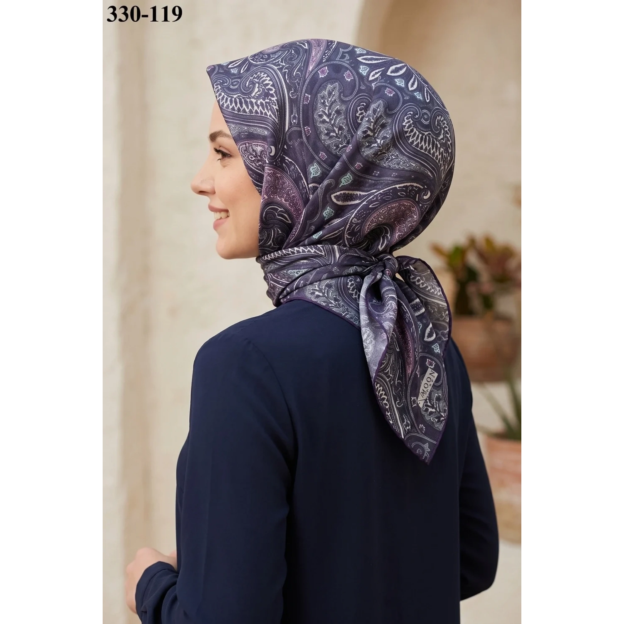 MoonScarf Soft Pamuk Eşarp 330-119