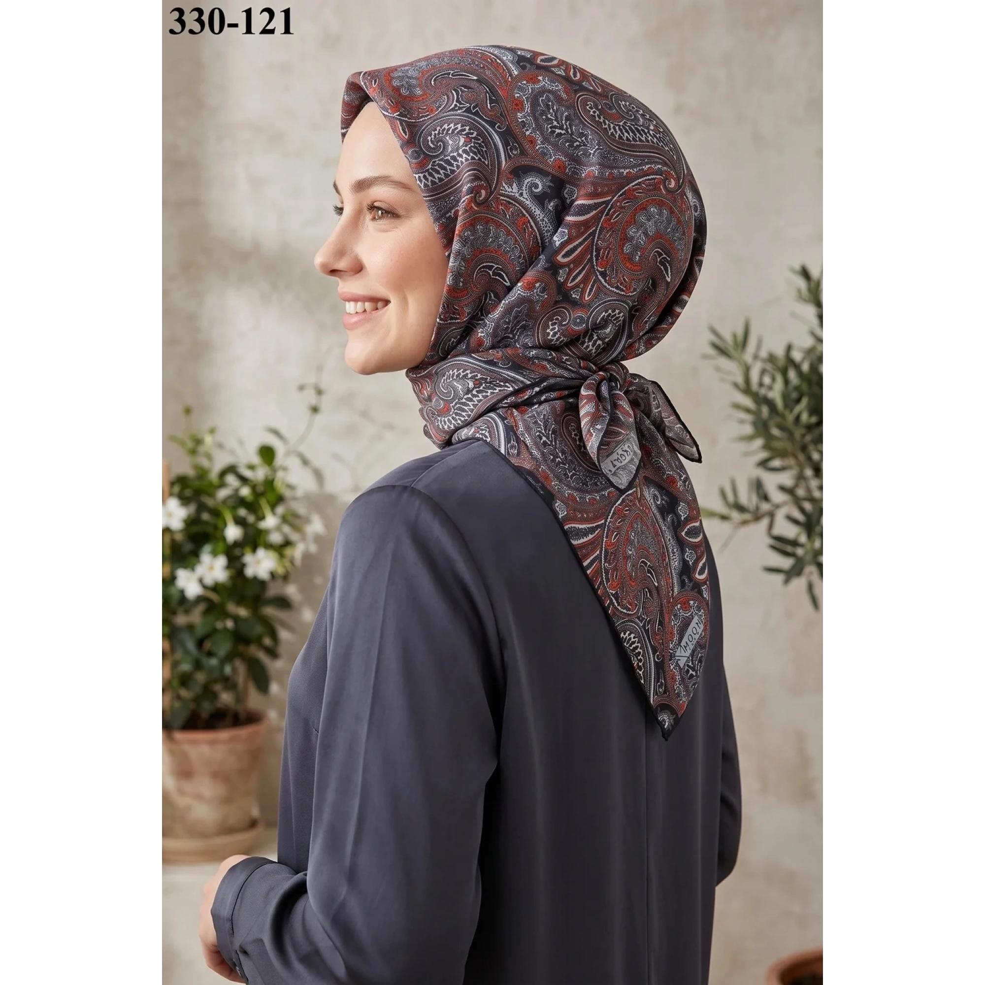 MoonScarf Soft Pamuk Eşarp 330-121