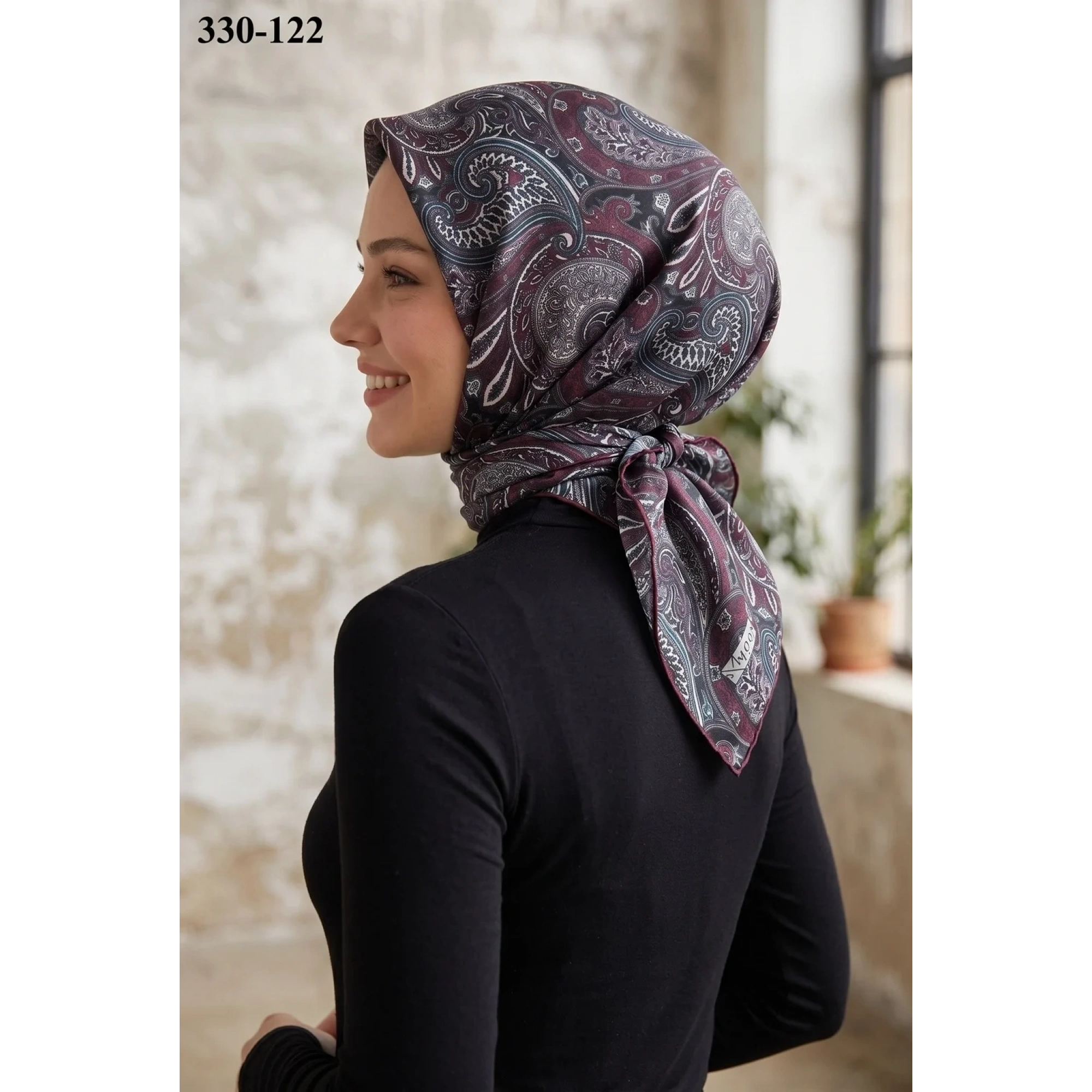 MoonScarf Soft Pamuk Eşarp 330-122