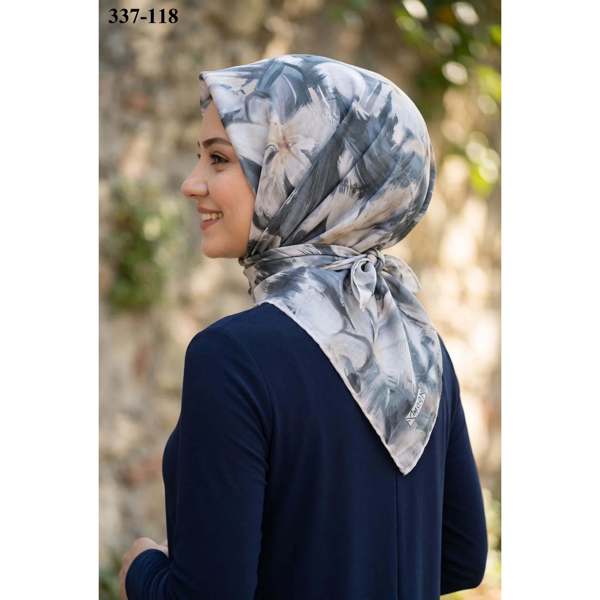 MoonScarf Soft Pamuk Eşarp 337-118