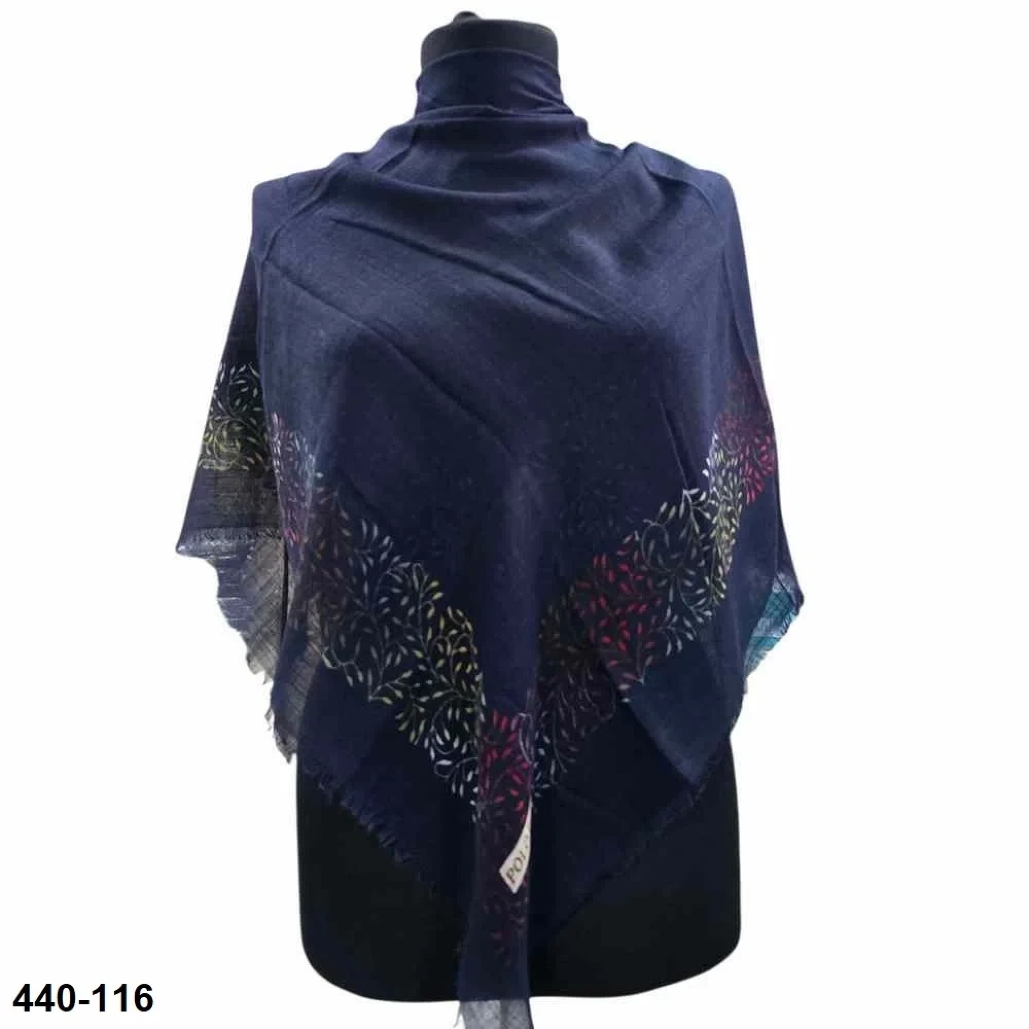 Polo İst Desenli Flamlı Eşarp 440-116
