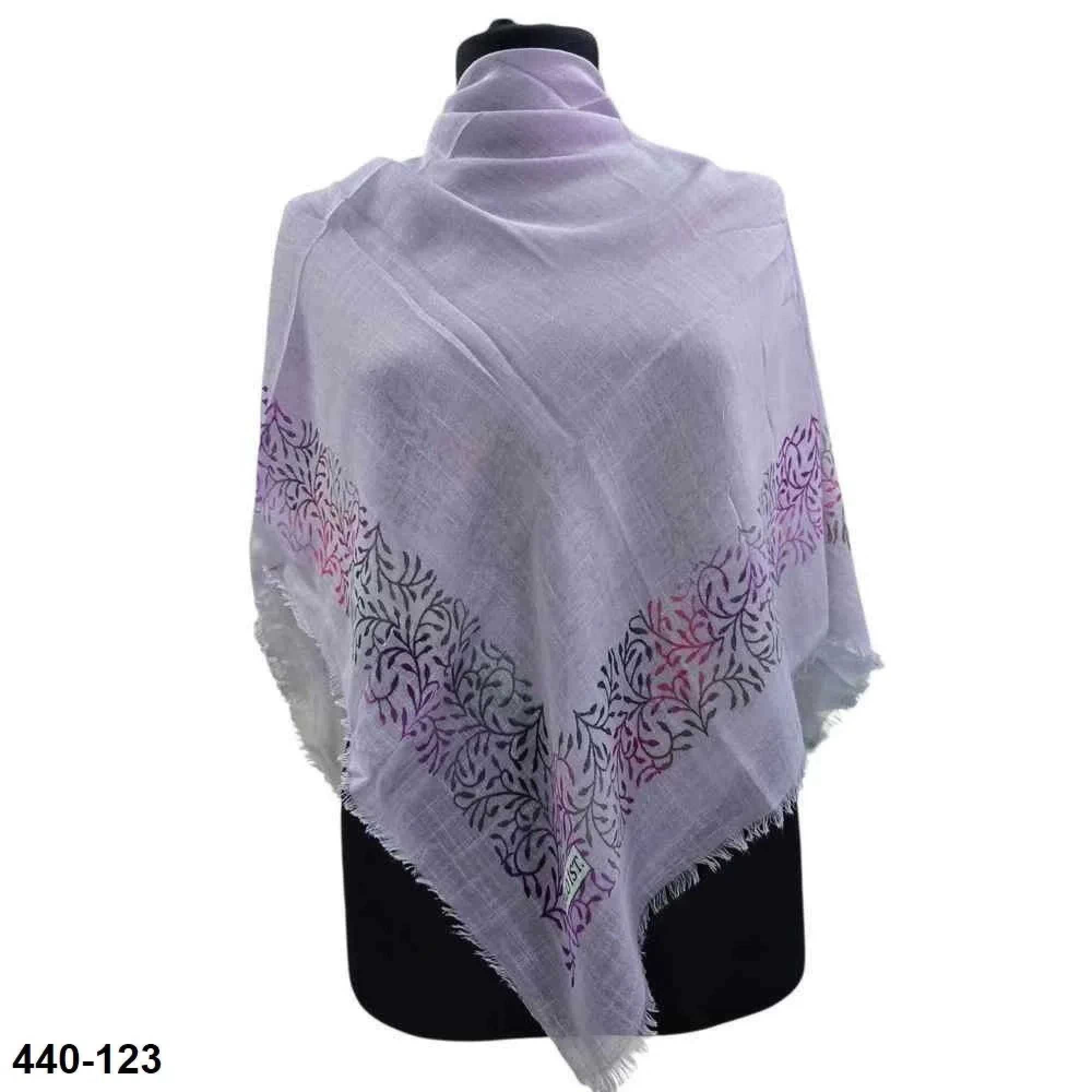 Polo İst Desenli Flamlı Eşarp 440-123