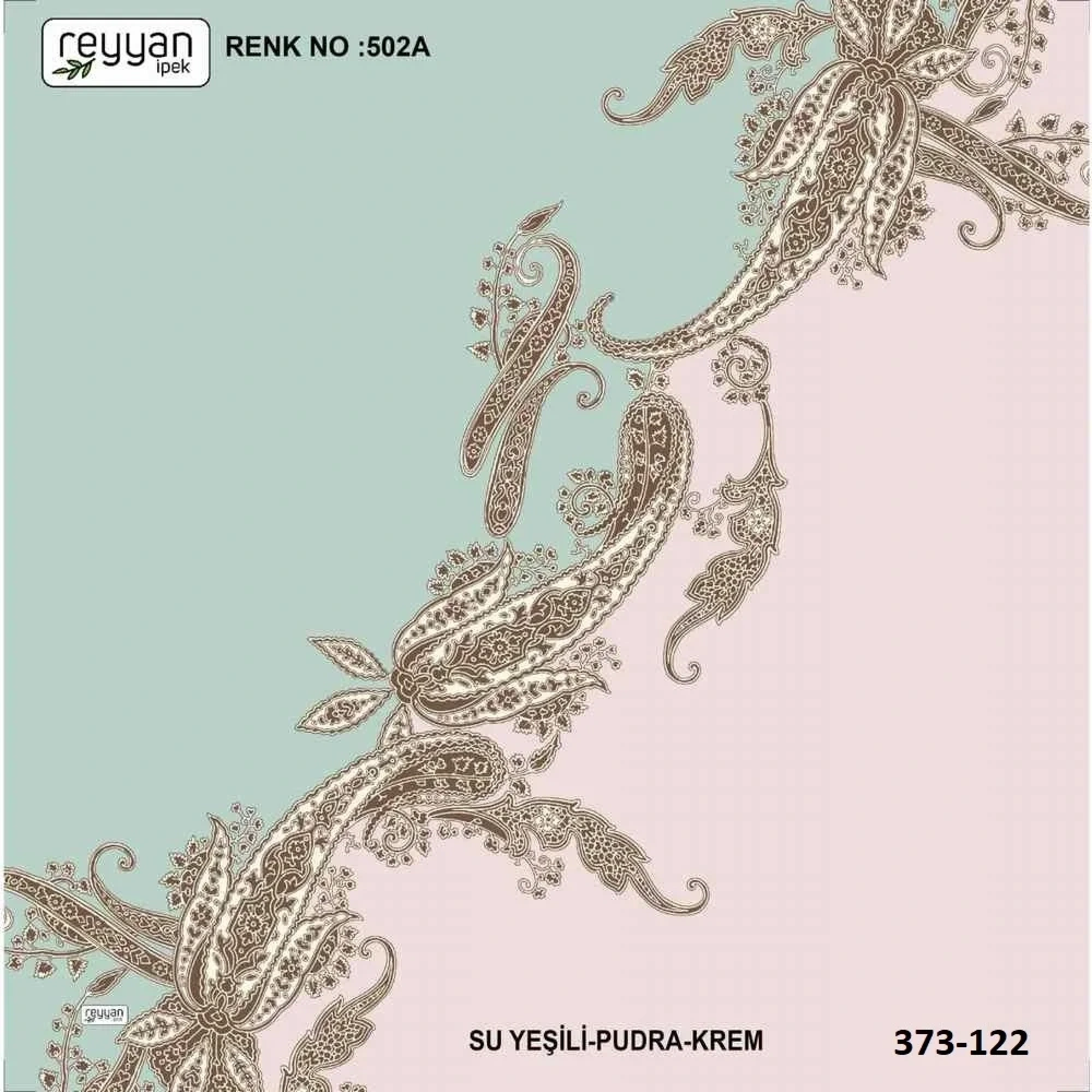 Reyyan İpek Desenli Oyalık Yazma 373-122