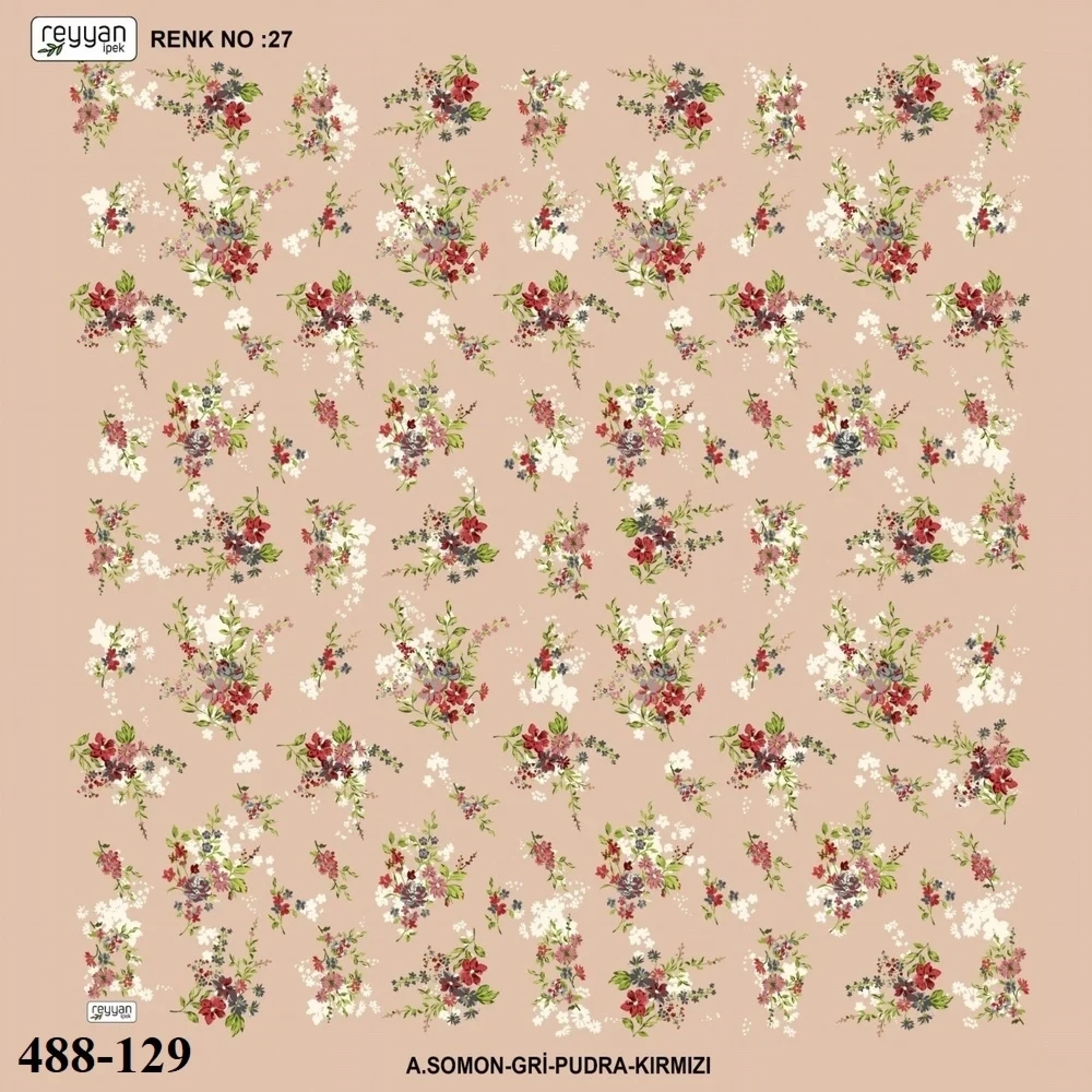Reyyan İpek Desenli Oyalık Yazma 488-129
