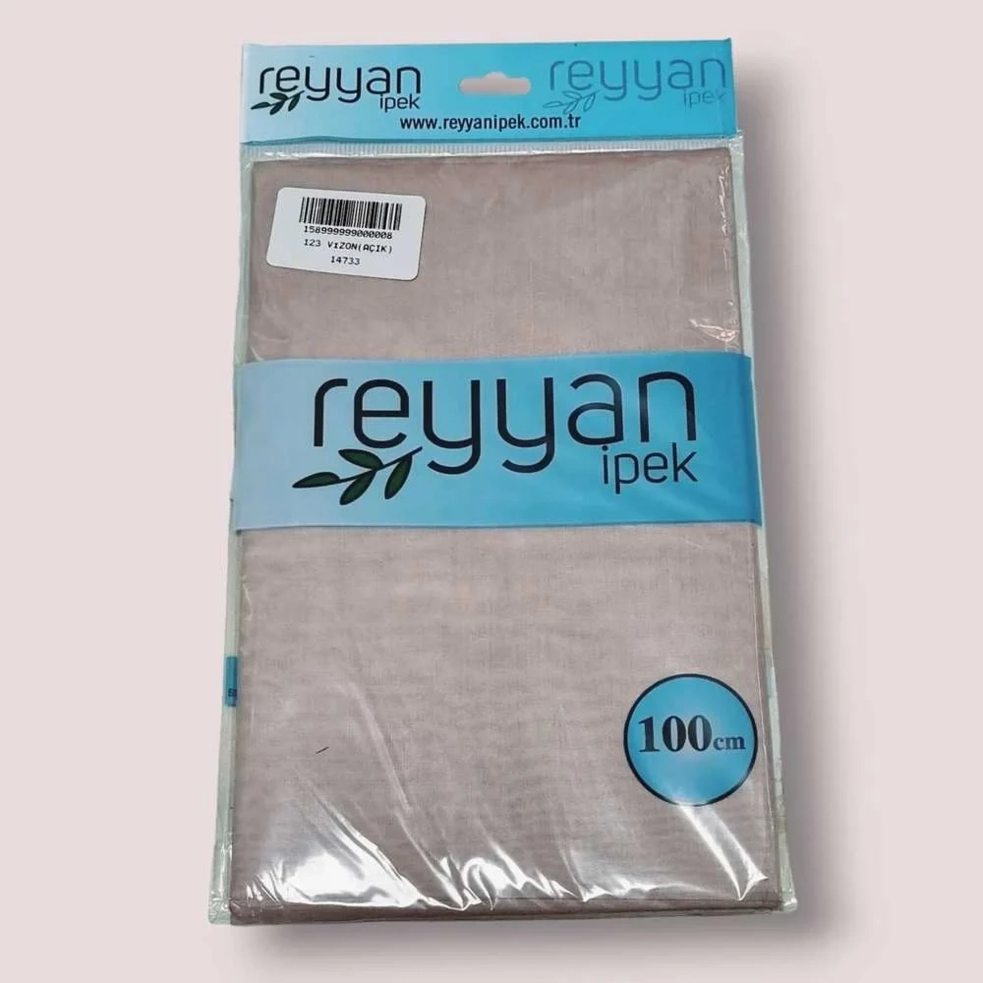 Reyyan İpek Düz Renk Oyalık Yazma 123-vizon açık