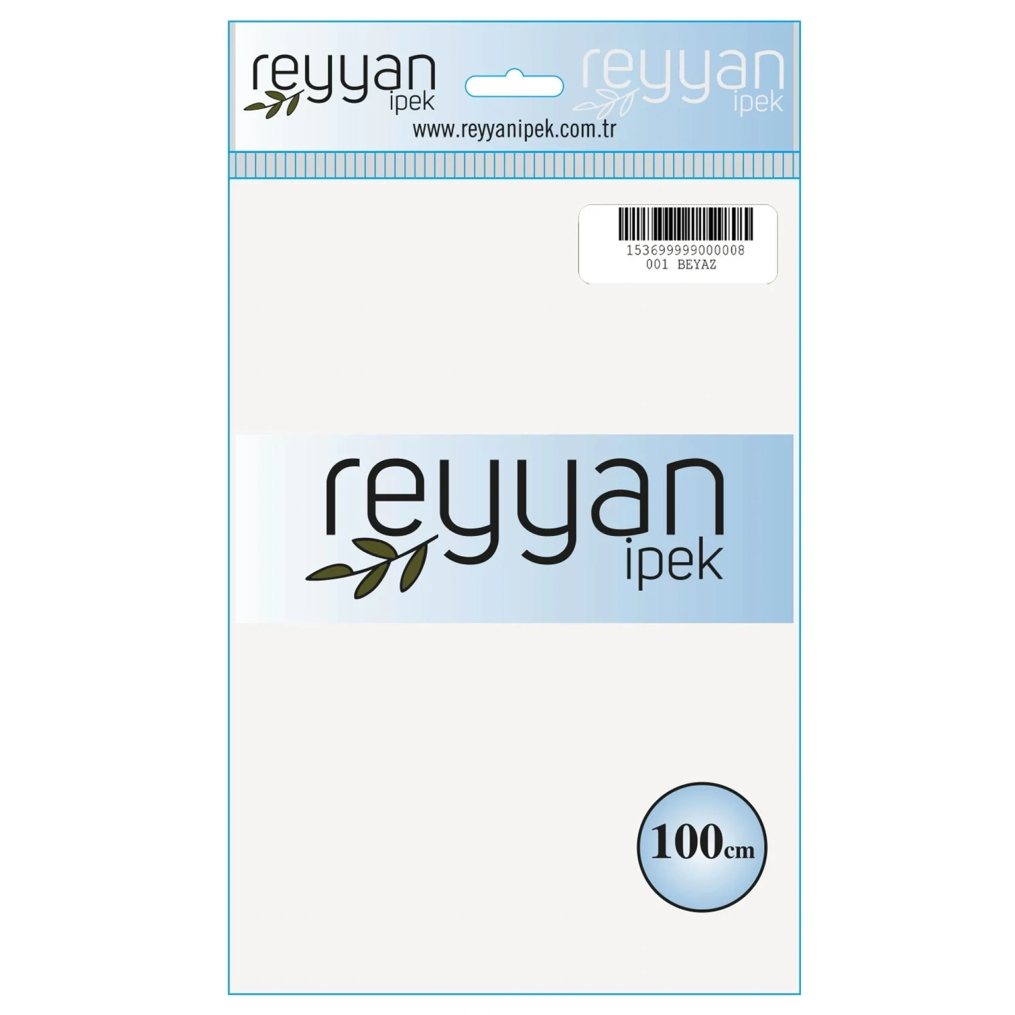Reyyan İpek Düz Renk Oyalık Yazma reyyan-001 (beyaz)
