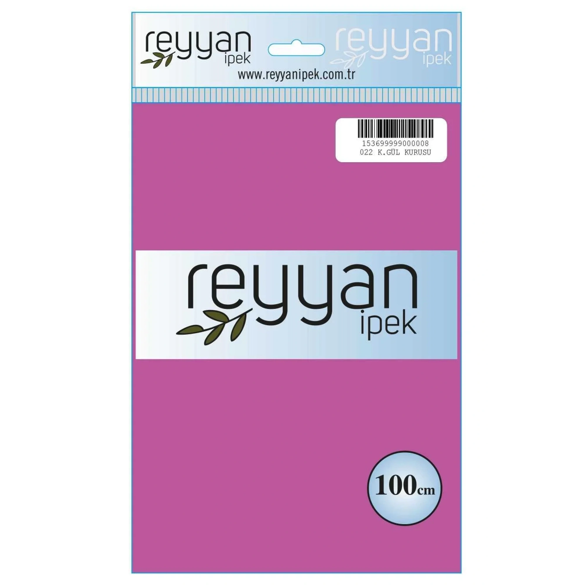 Reyyan İpek Düz Renk Oyalık Yazma reyyan-022 (K. Gül Kurusu)