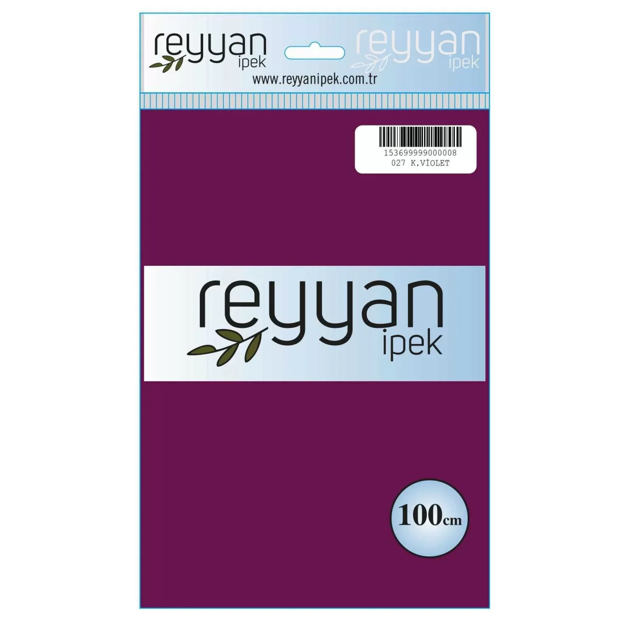 Reyyan İpek Düz Renk Oyalık Yazma reyyan-027 (k. violet)