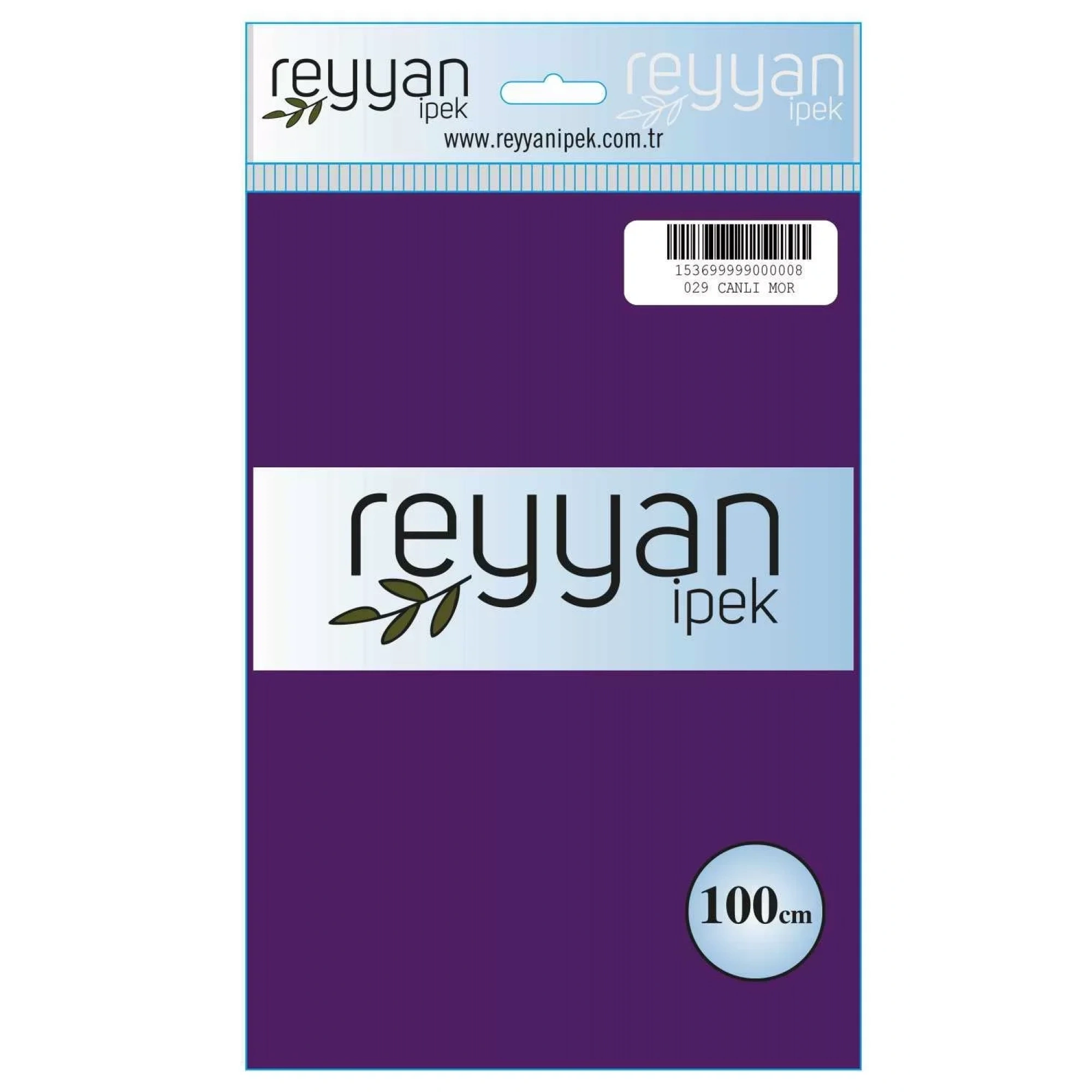 Reyyan İpek Düz Renk Oyalık Yazma reyyan-029 (canlı mor)