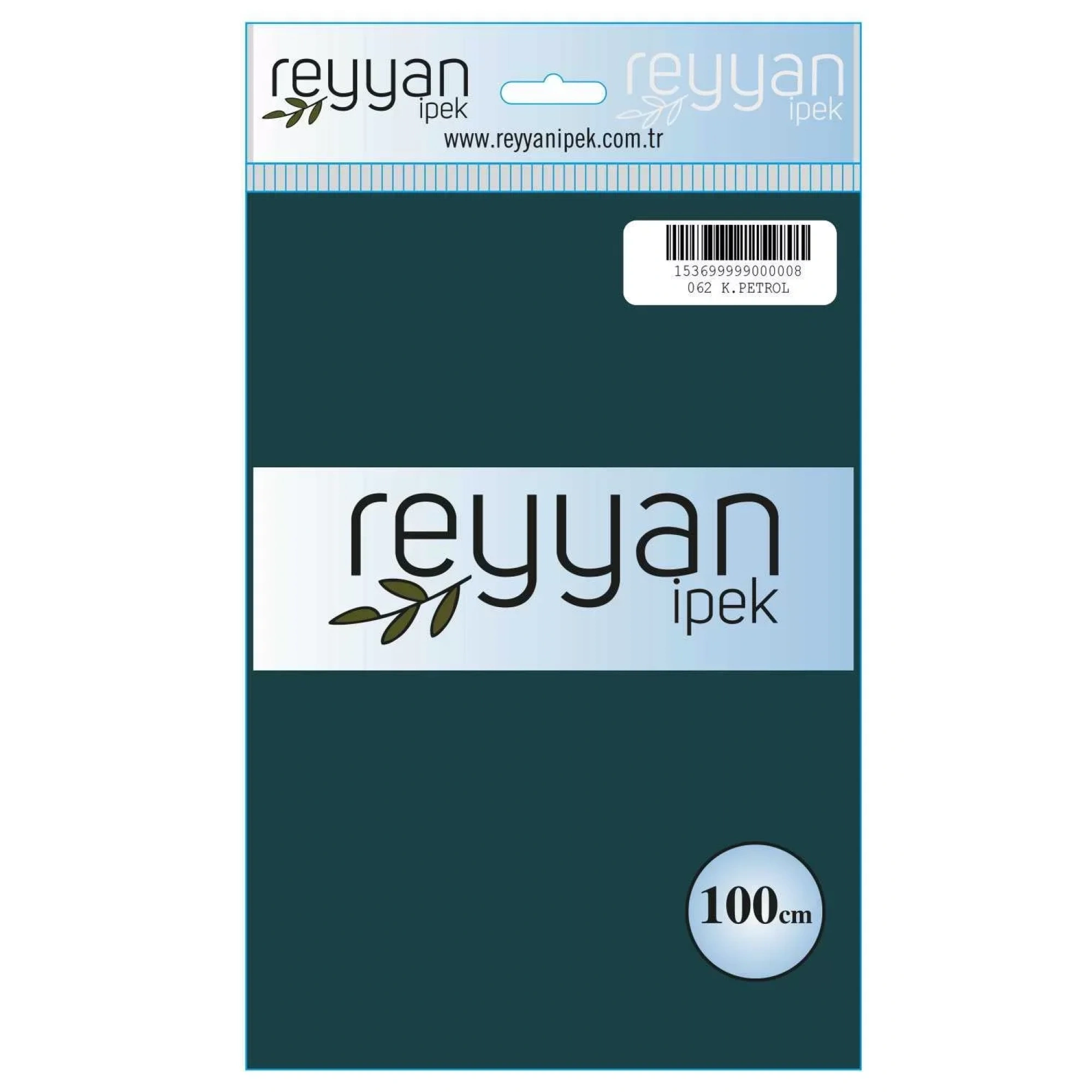 Reyyan İpek Düz Renk Oyalık Yazma reyyan-062 (k. petrol- kobalt)