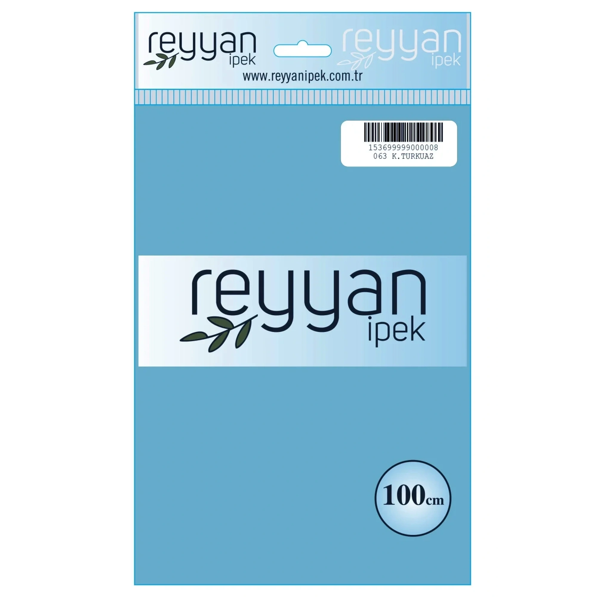 Reyyan İpek Düz Renk Oyalık Yazma reyyan-063 (k. turkuaz)