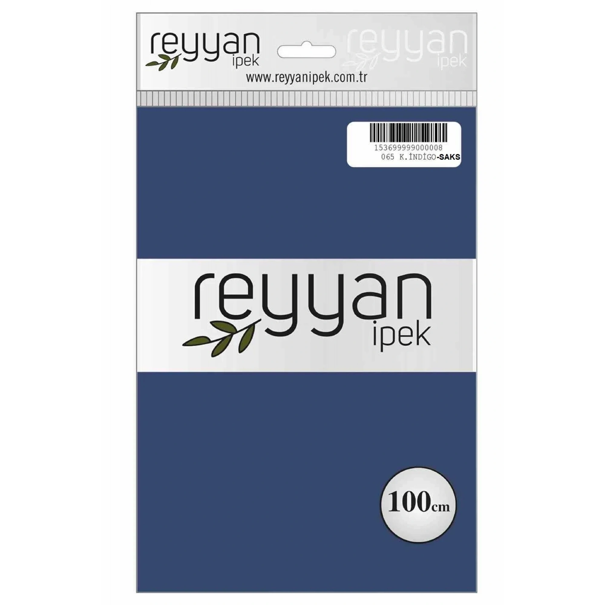 Reyyan İpek Düz Renk Oyalık Yazma reyyan-065 (k.indigo-saks)