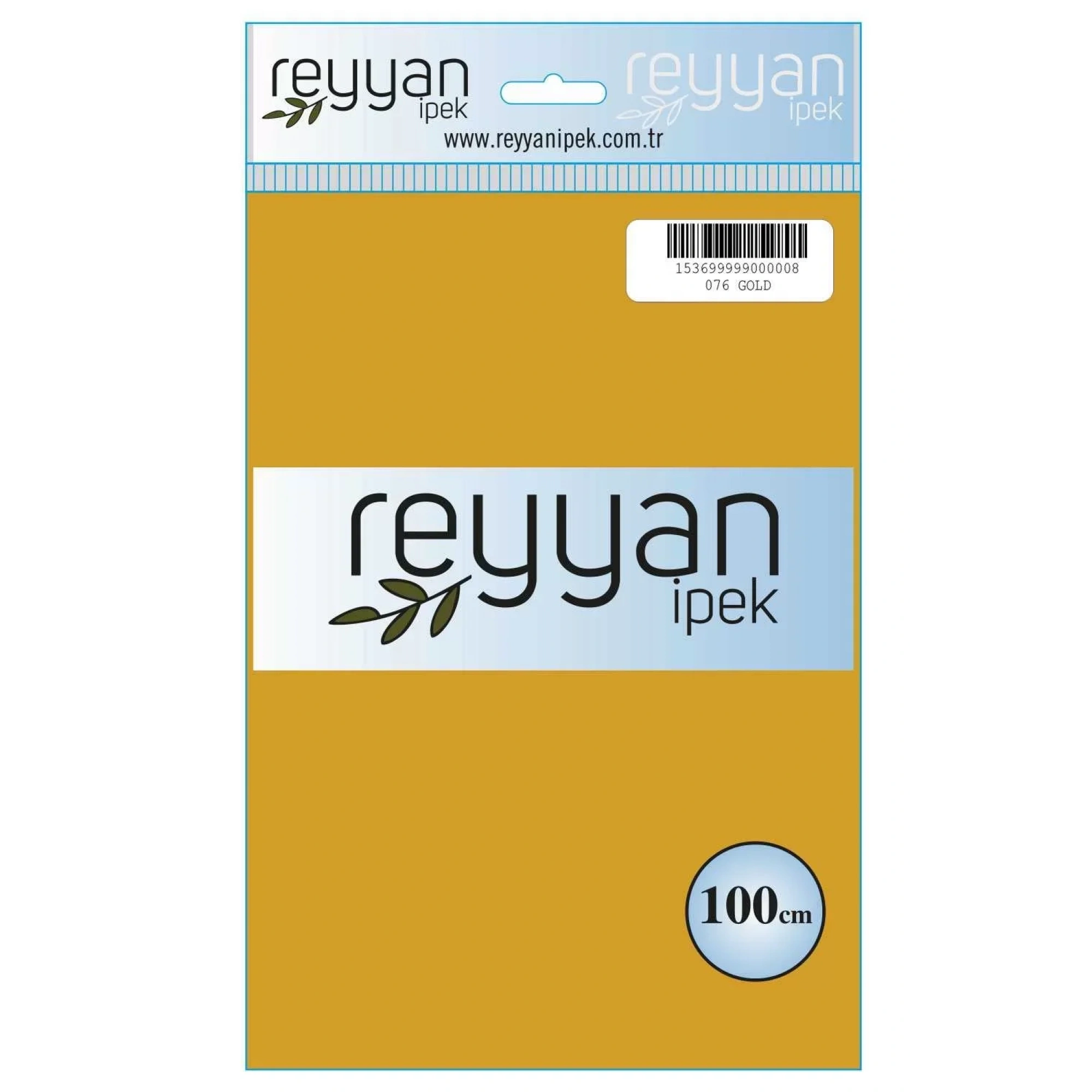 Reyyan İpek Düz Renk Oyalık Yazma reyyan-076 (gold)