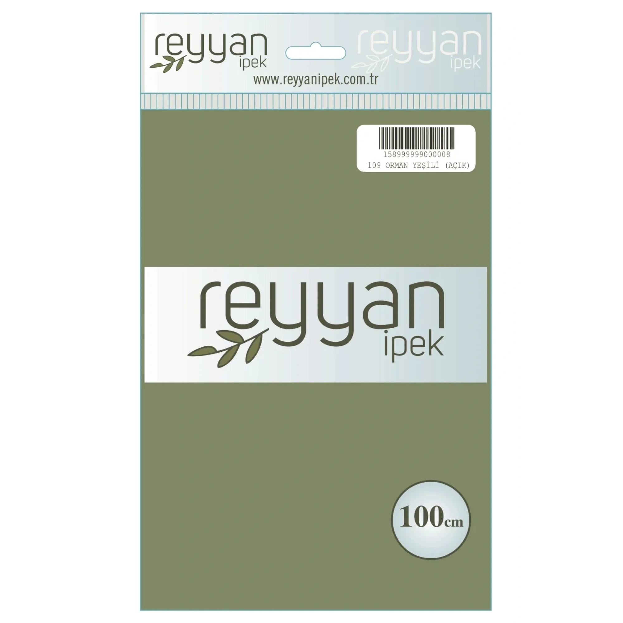 Reyyan İpek Düz Renk Oyalık Yazma reyyan-109 (kaktüs-a. orman yeşili)