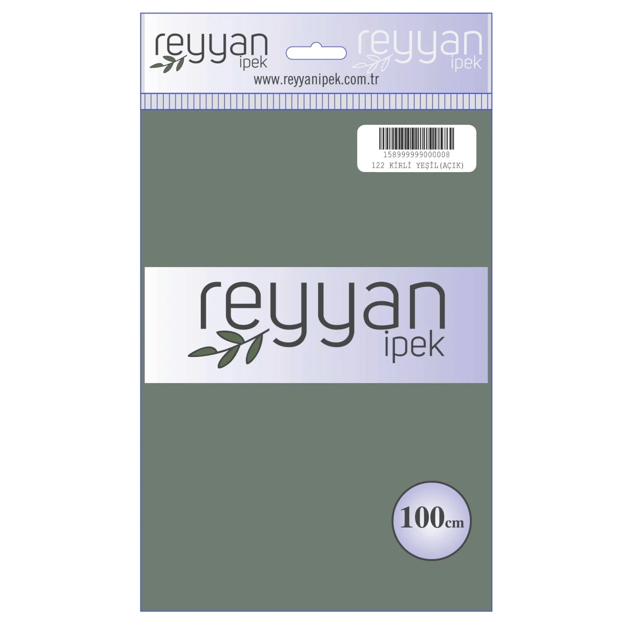 Reyyan İpek Düz Renk Oyalık Yazma reyyan-122 (kirli yeşil açık)