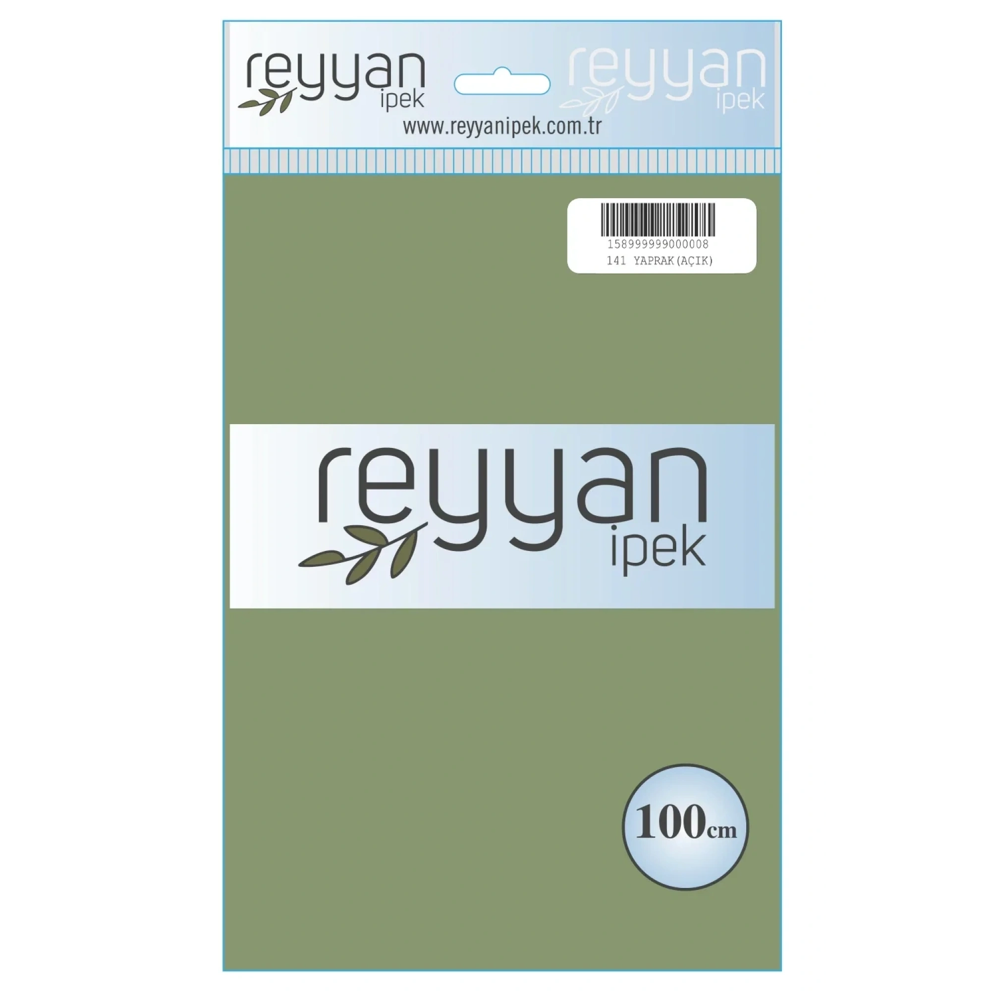 Reyyan İpek Düz Renk Oyalık Yazma reyyan-141 (ada çayı yaprak açık)