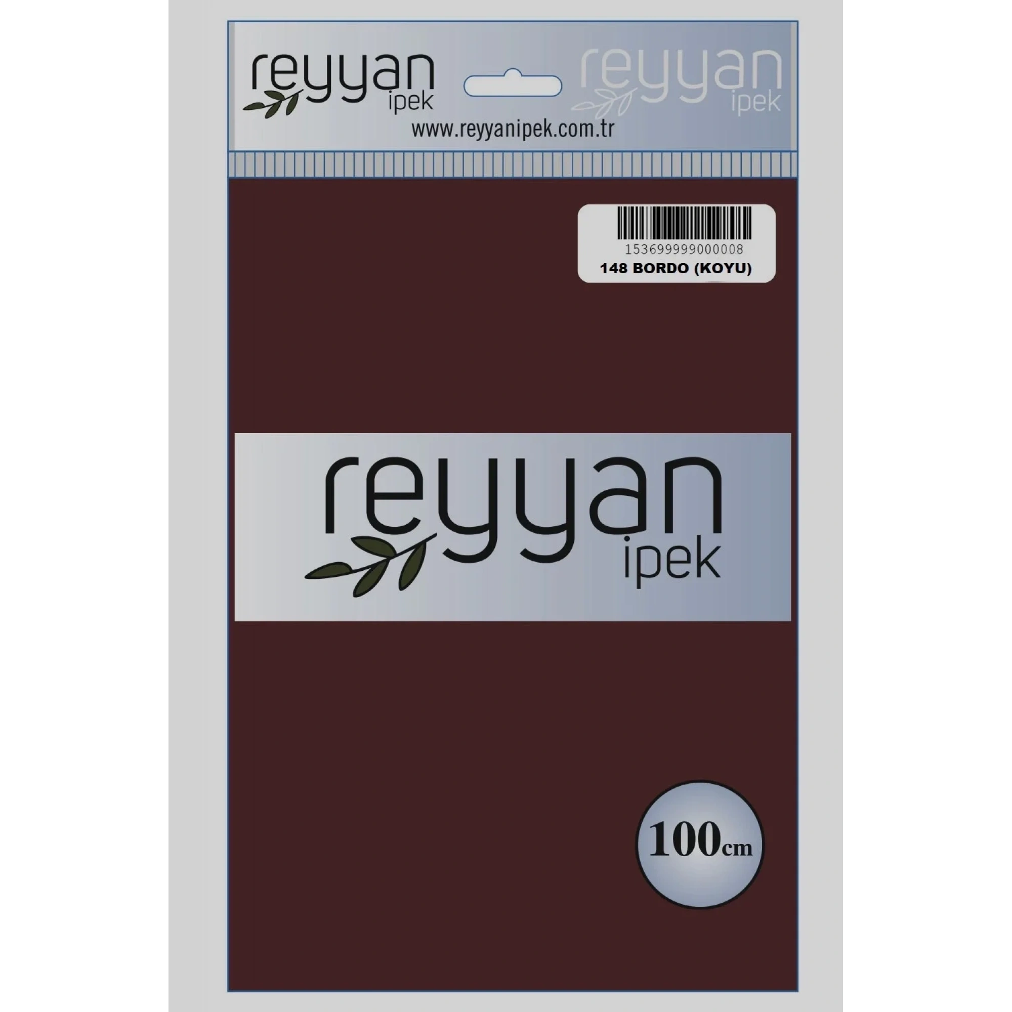 Reyyan İpek Düz Renk Oyalık Yazma reyyan-148 Bordo koyu