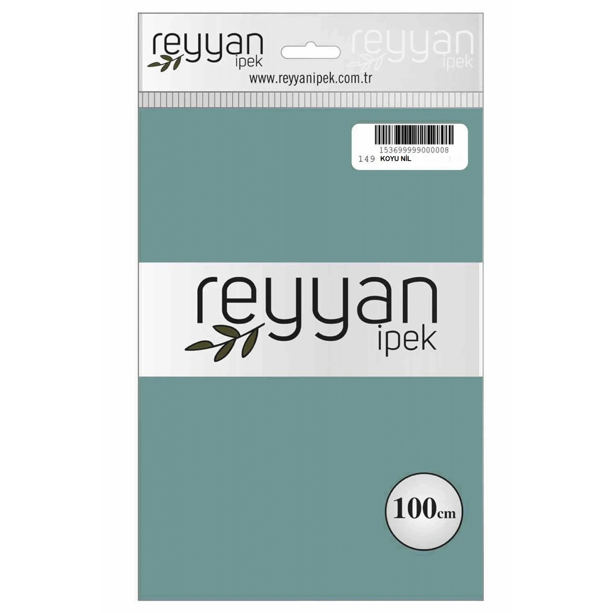 Reyyan İpek Düz Renk Oyalık Yazma reyyan-149 (koyu nil)