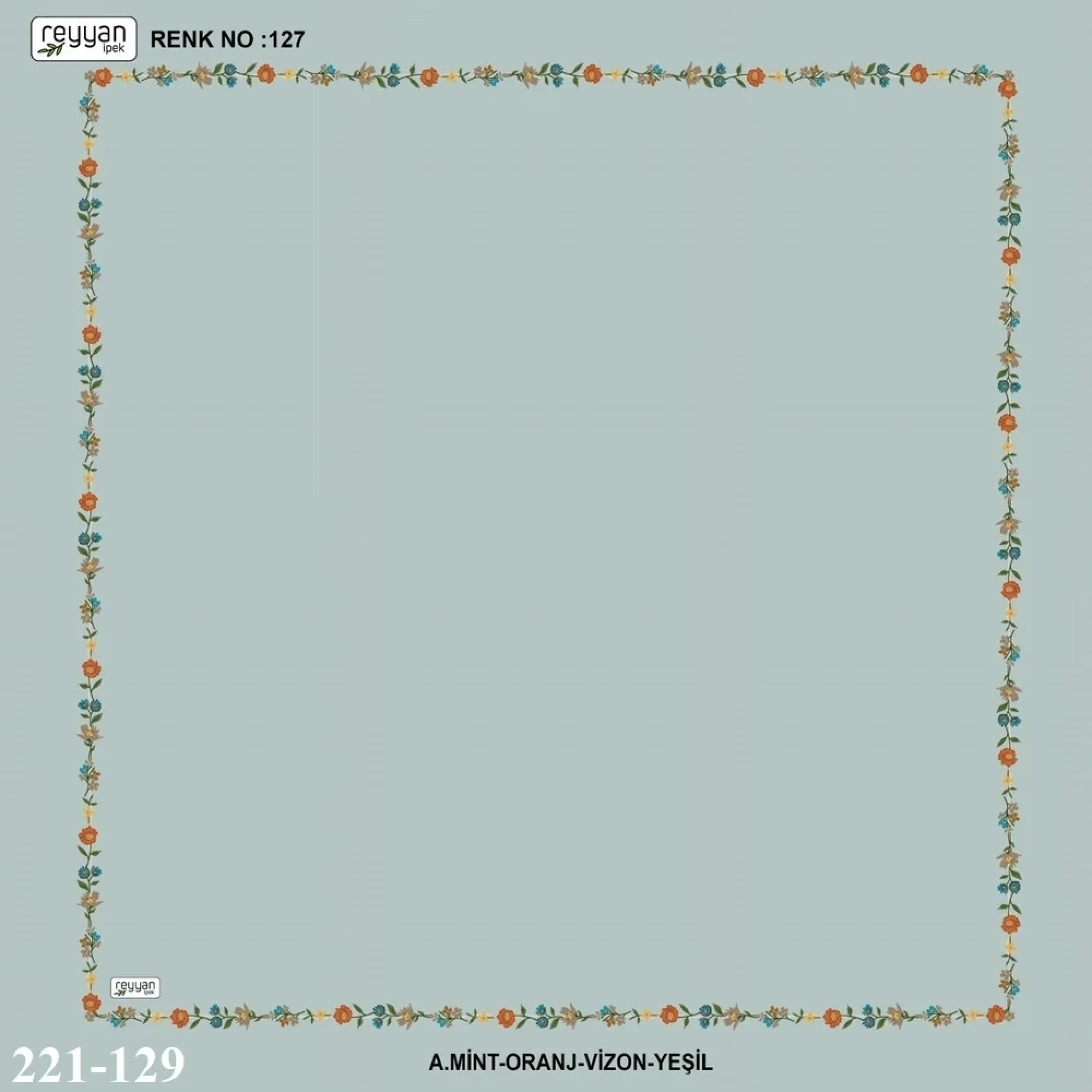 Reyyan İpek İçi Boş Desenli Oyalık Yazma 221-129