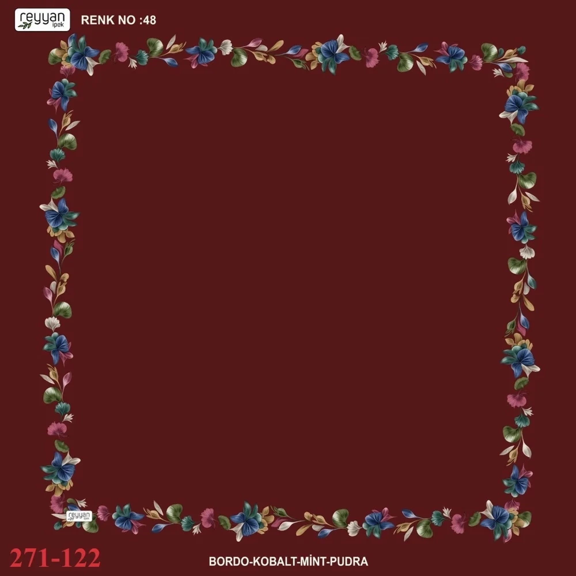 Reyyan İpek İçi Boş Desenli Oyalık Yazma 271-122