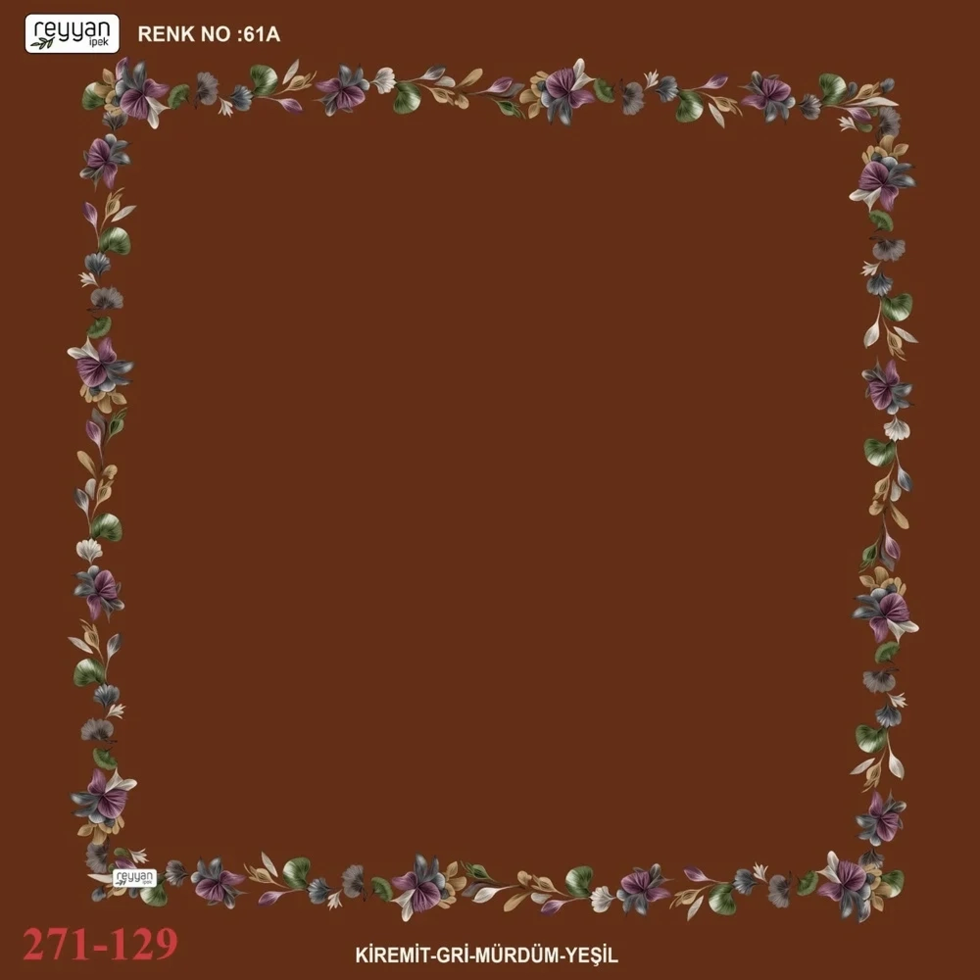 Reyyan İpek İçi Boş Desenli Oyalık Yazma 271-129