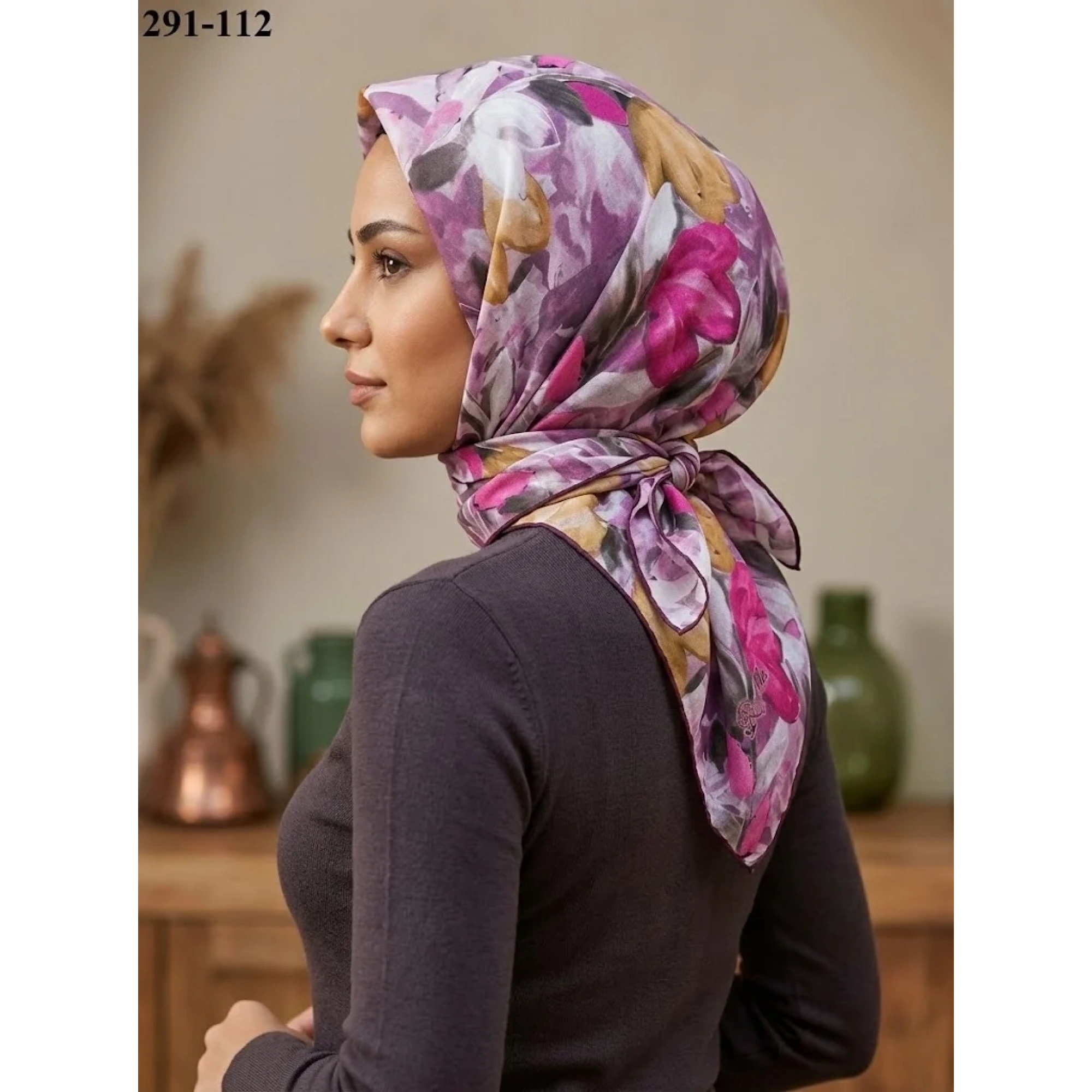 Rozella Soft Pamuk Eşarp 291-112
