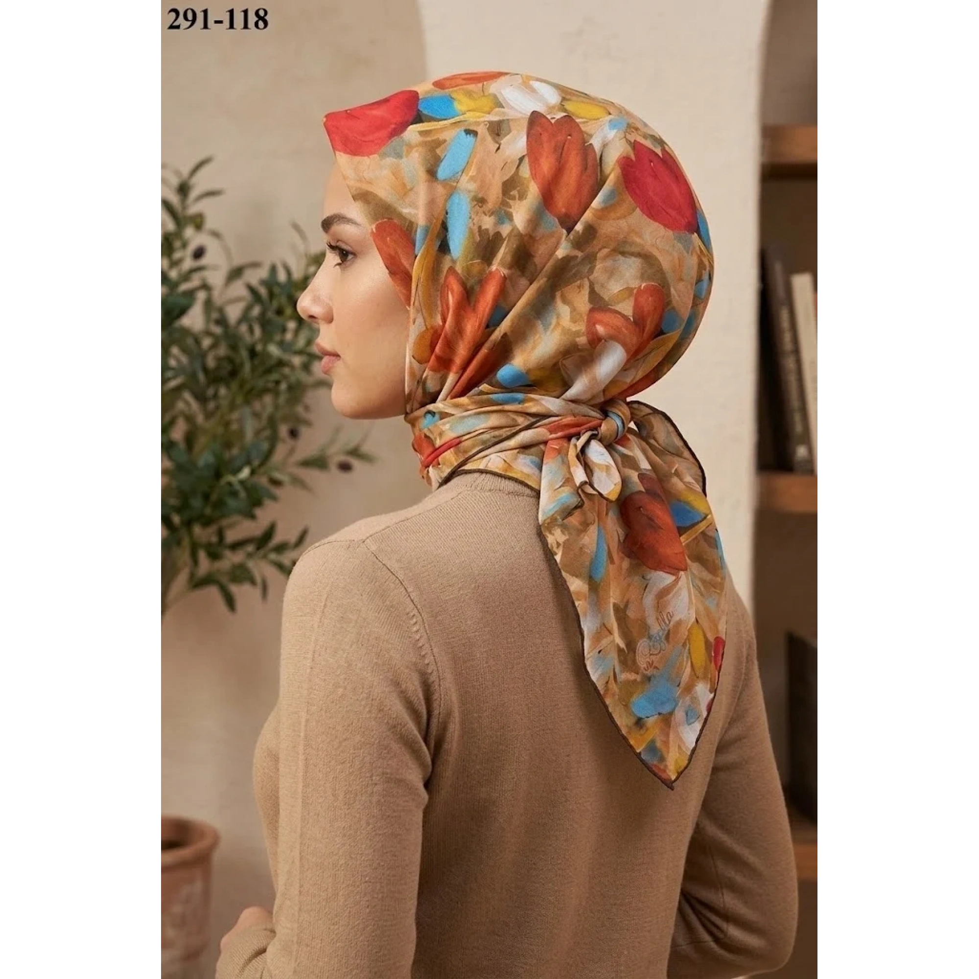 Rozella Soft Pamuk Eşarp 291-118