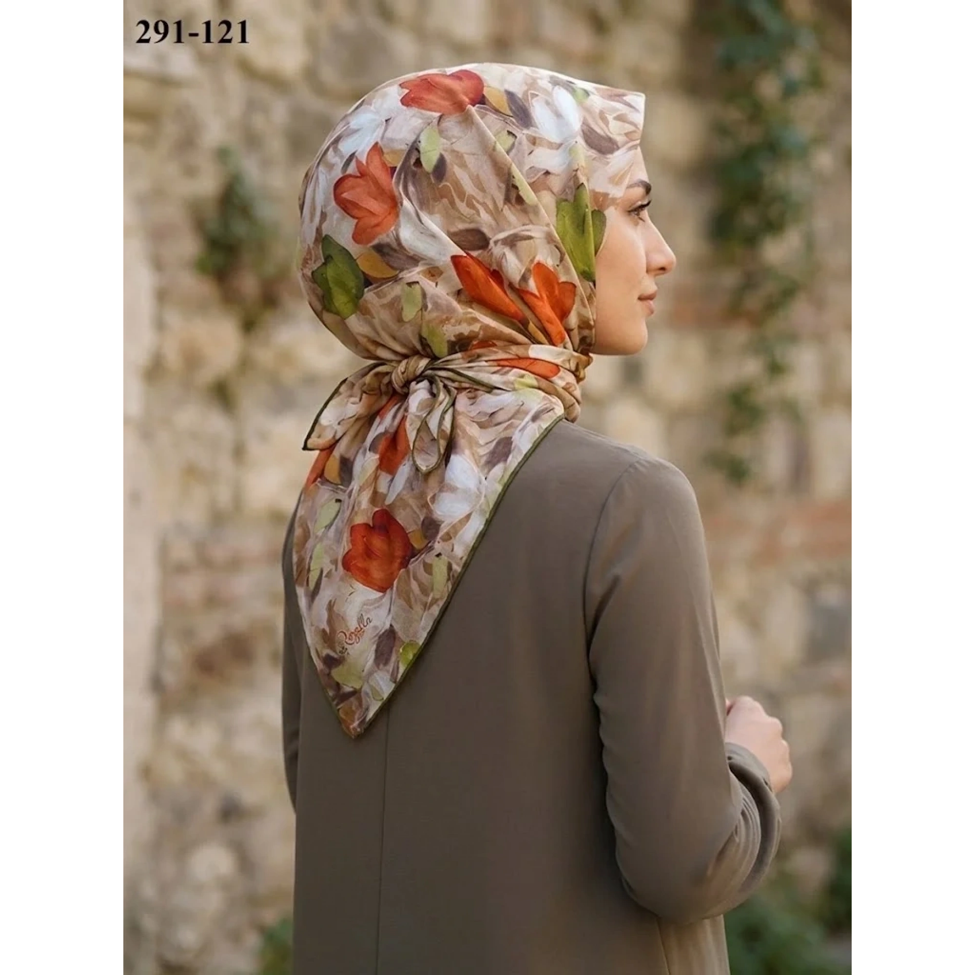 Rozella Soft Pamuk Eşarp 291-121