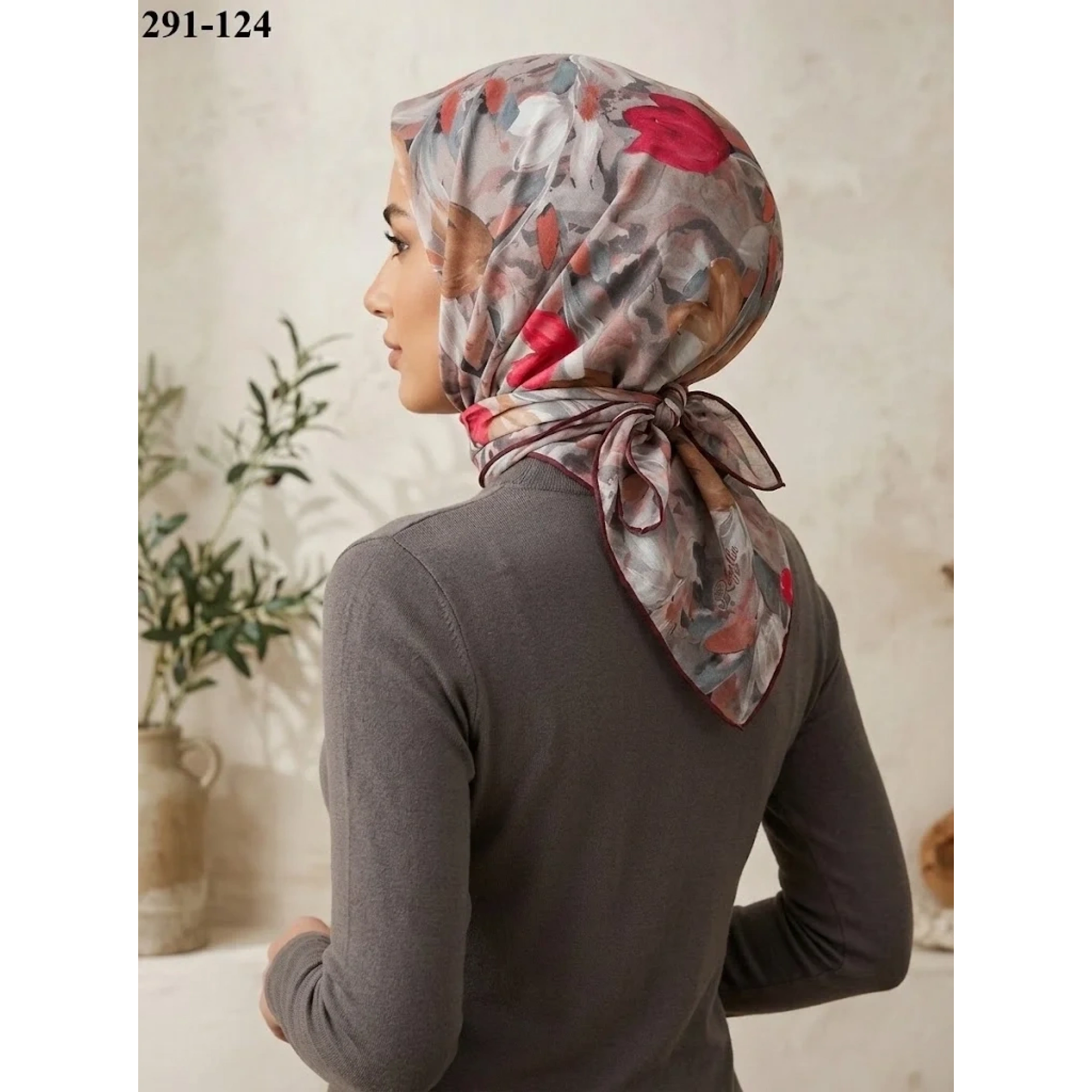 Rozella Soft Pamuk Eşarp 291-124