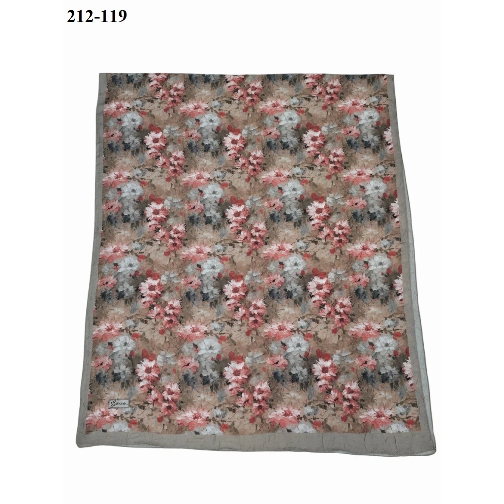 Sharell Bambu Kraş Pamuk Şal (Açık Vizon) 212-119