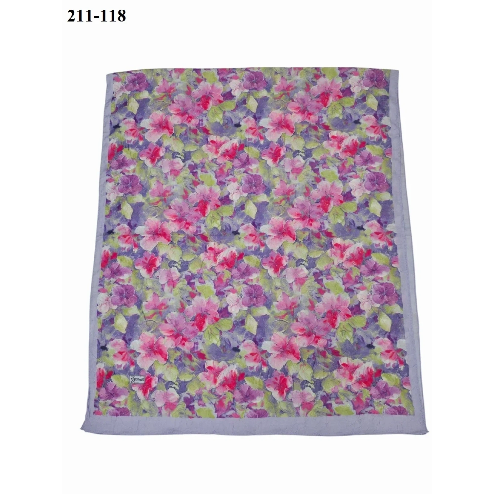 Sharell Bambu Kraş Pamuk Şal (Lila) 211-118