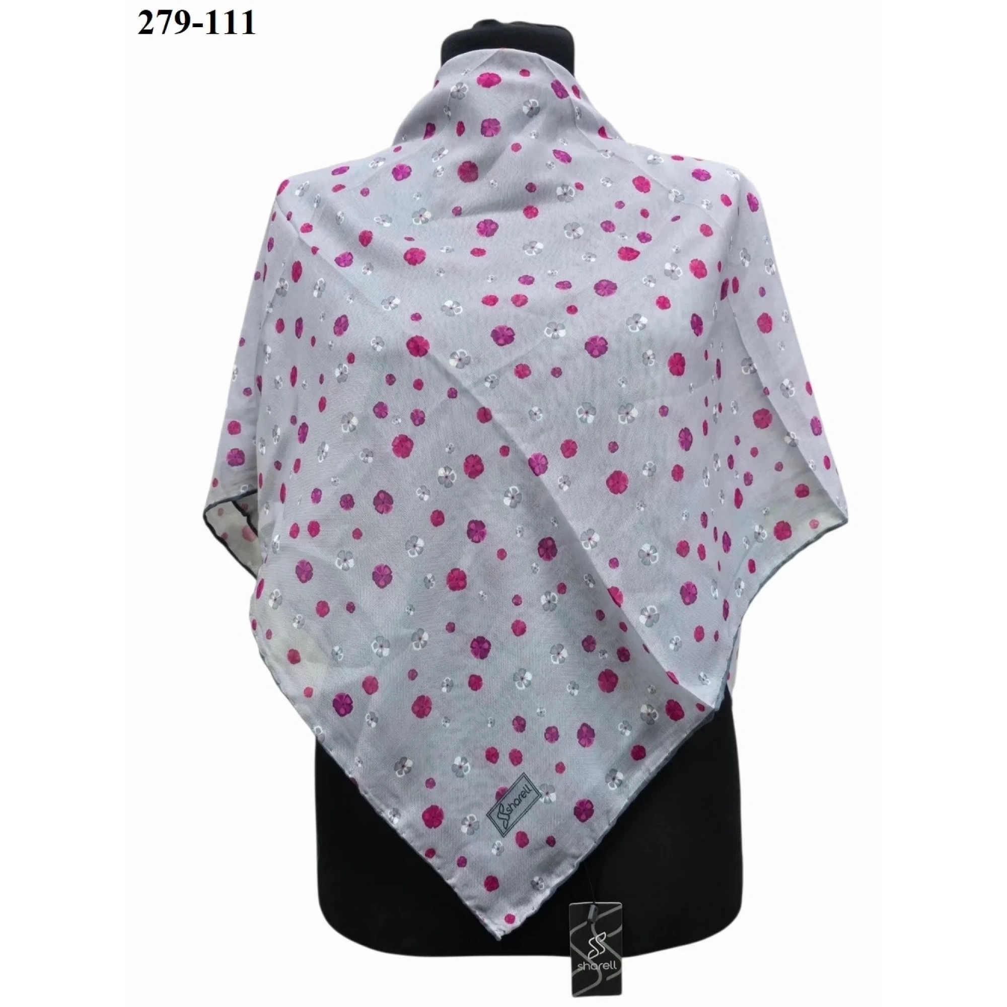 Sharell Desenli Soft Pamuk Eşarp 279-111