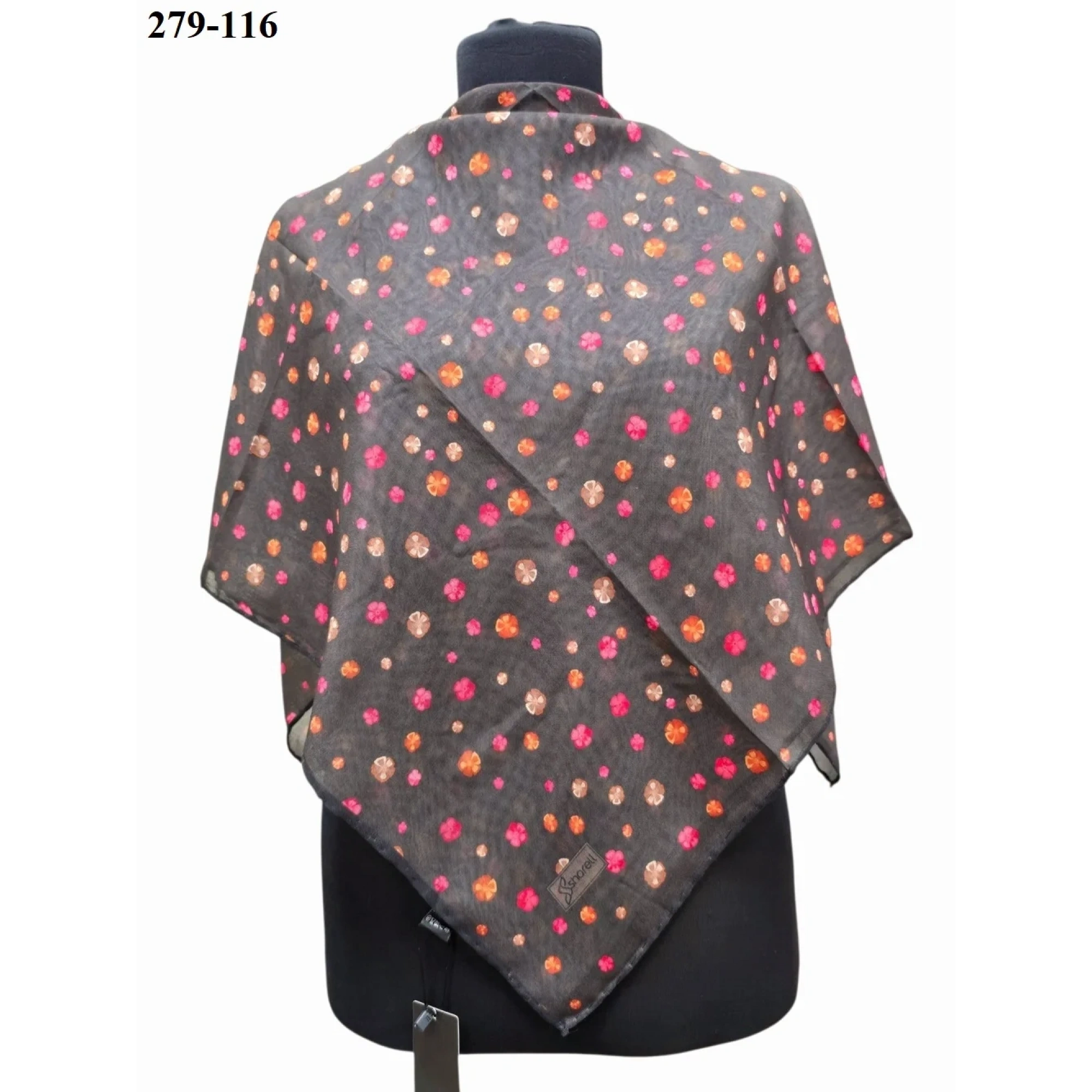 Sharell Desenli Soft Pamuk Eşarp 279-116