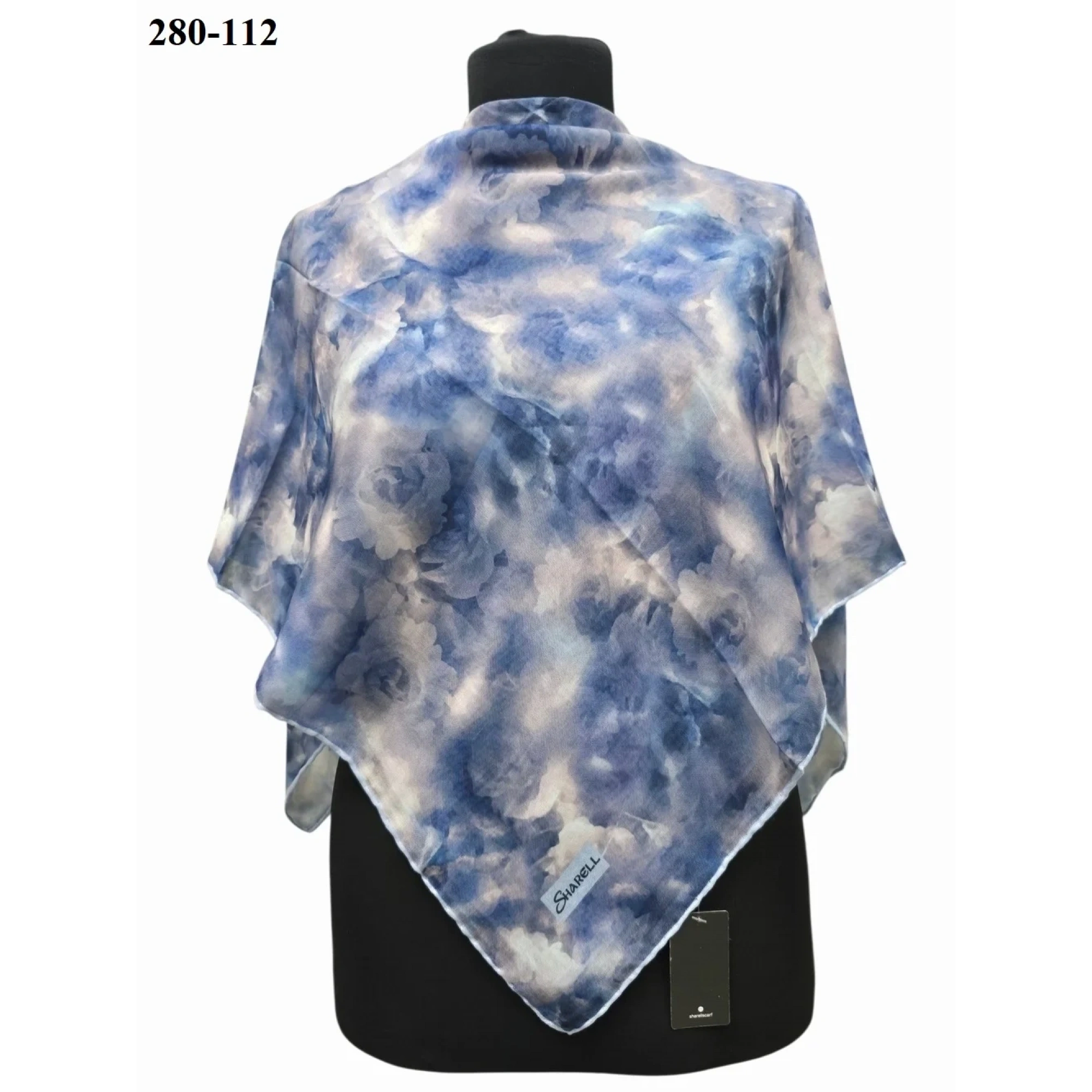 Sharell Desenli Soft Pamuk Eşarp 280-112