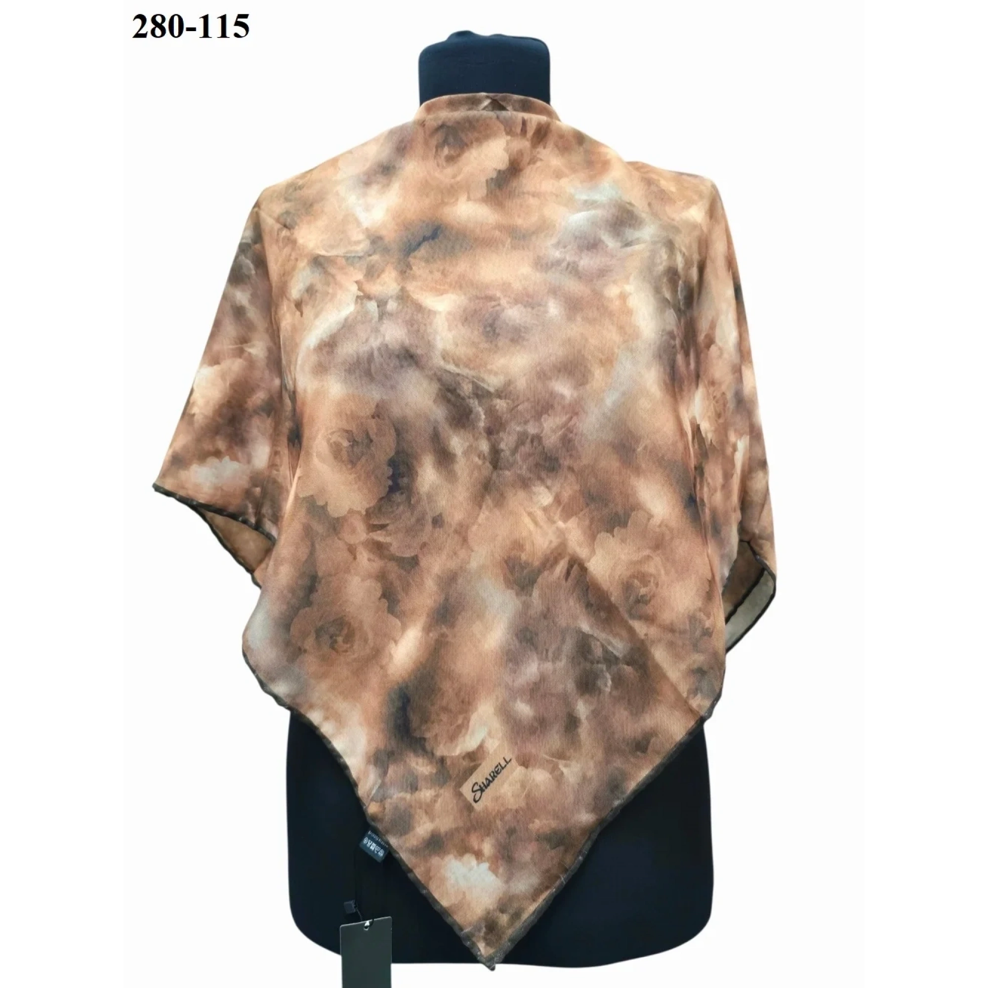 Sharell Desenli Soft Pamuk Eşarp 280-115