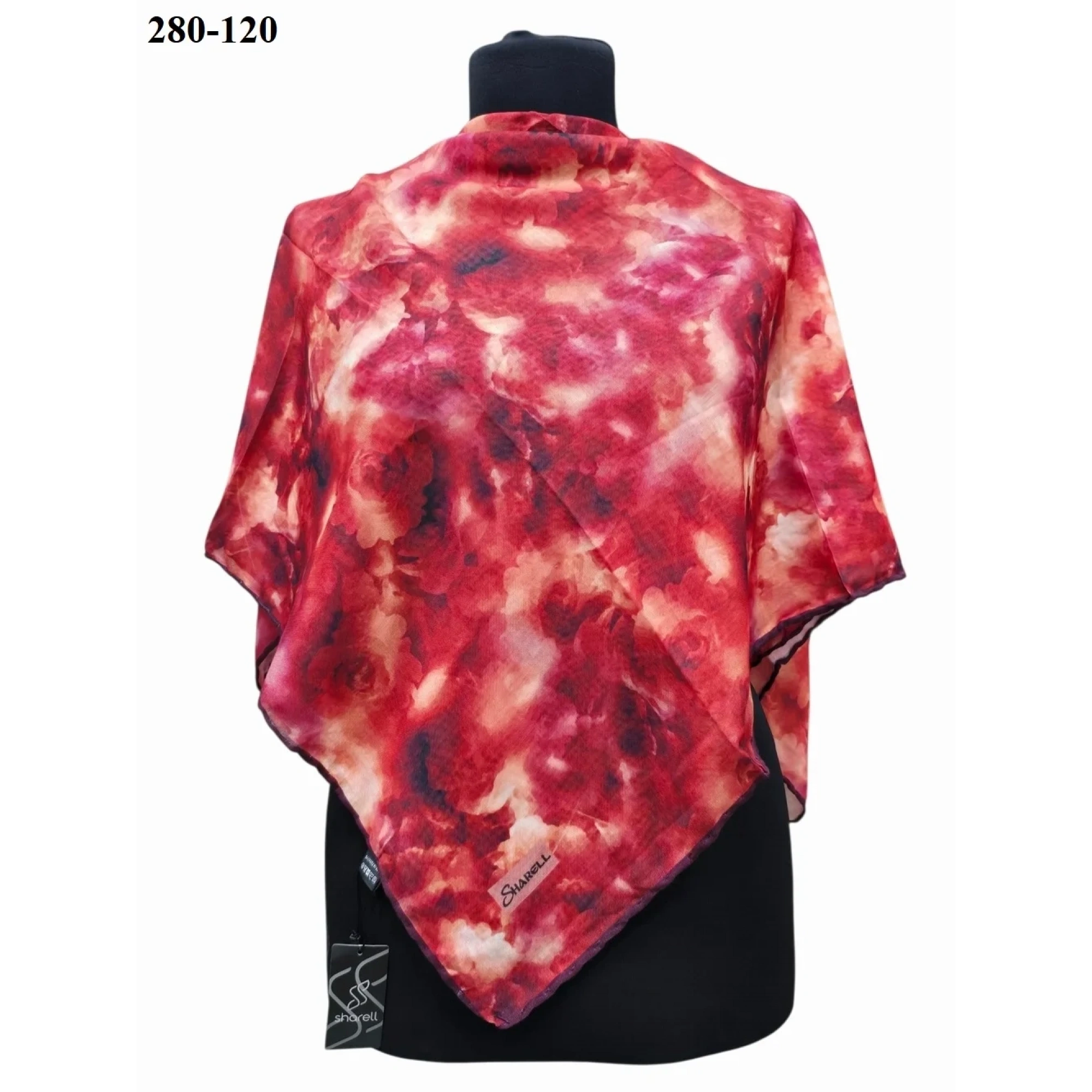 Sharell Desenli Soft Pamuk Eşarp 280-120