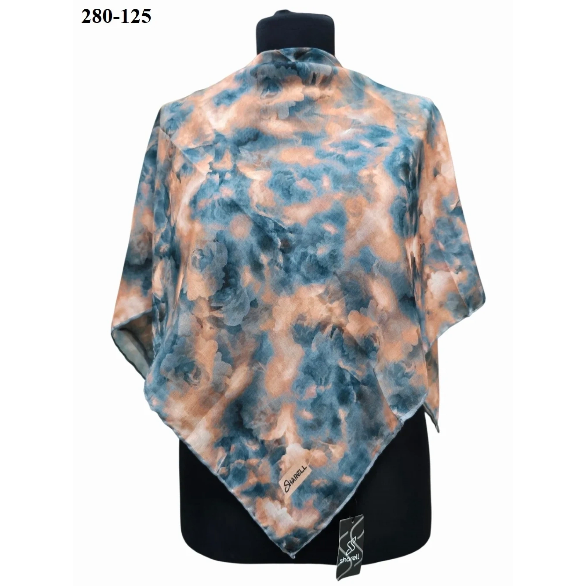 Sharell Desenli Soft Pamuk Eşarp 280-125