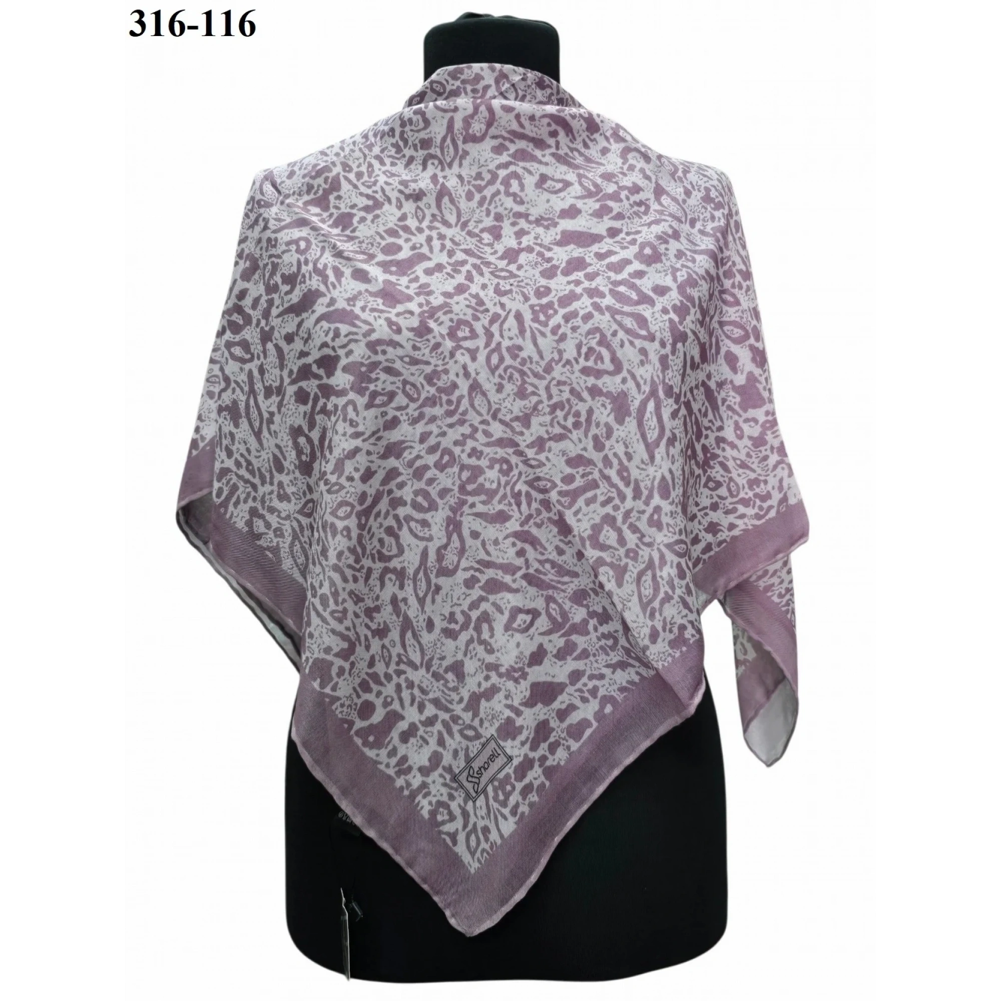 Sharell Desenli Soft Pamuk Eşarp 316-116