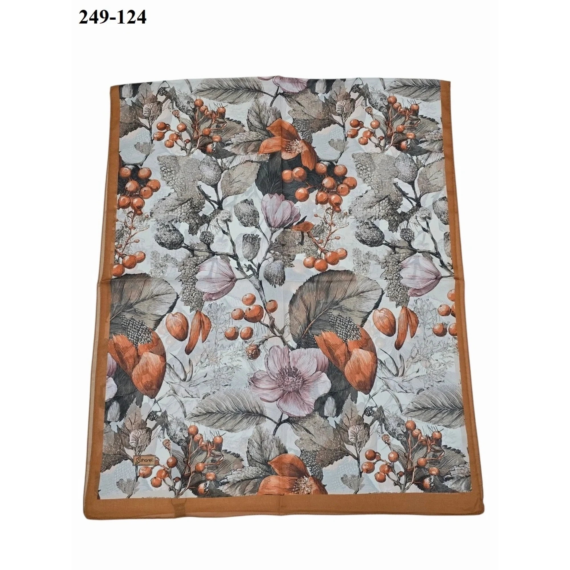 Sharell Fransız İpeği Şal (Bakır) 249-124